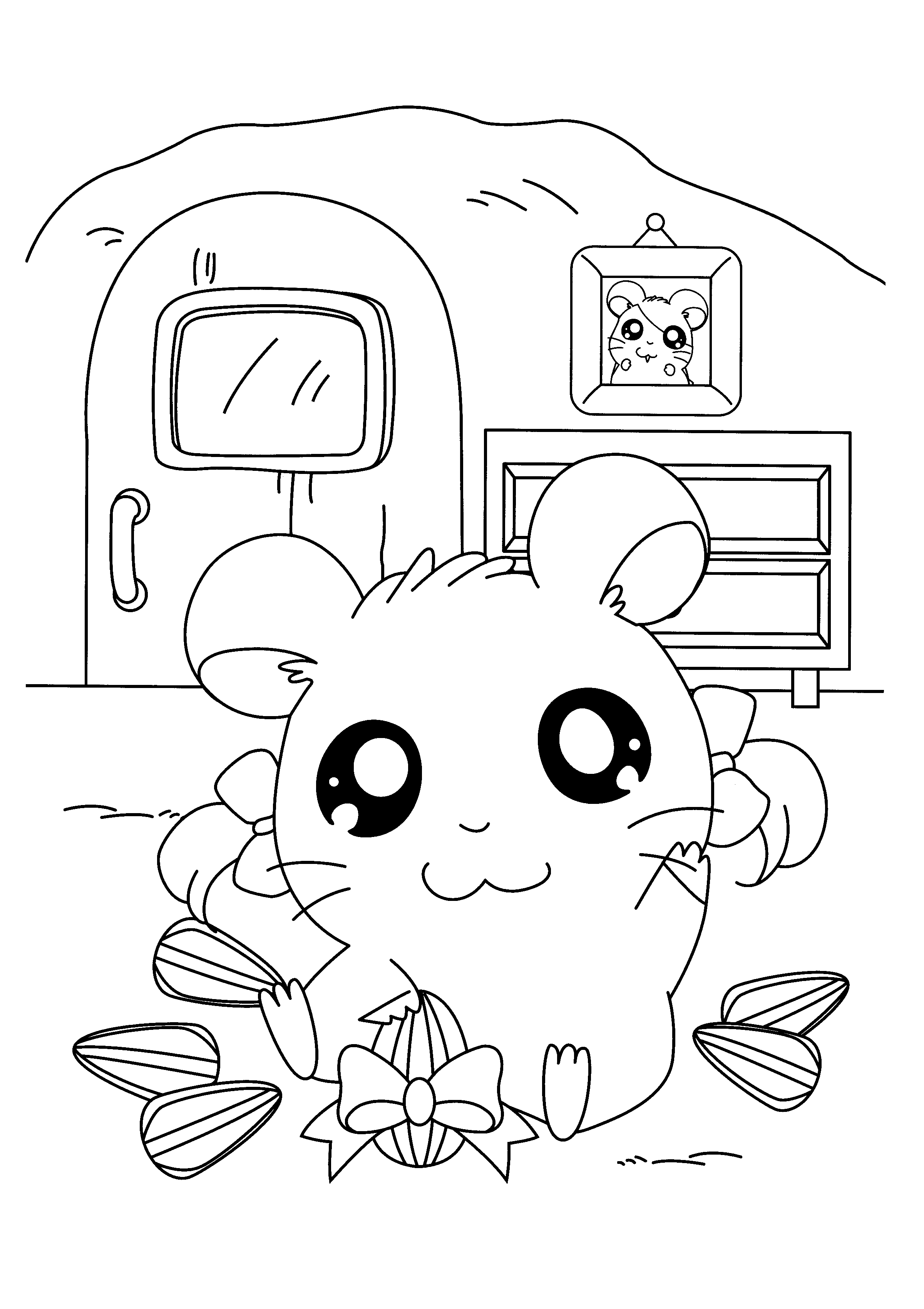 Hamtaro ausmalbilder