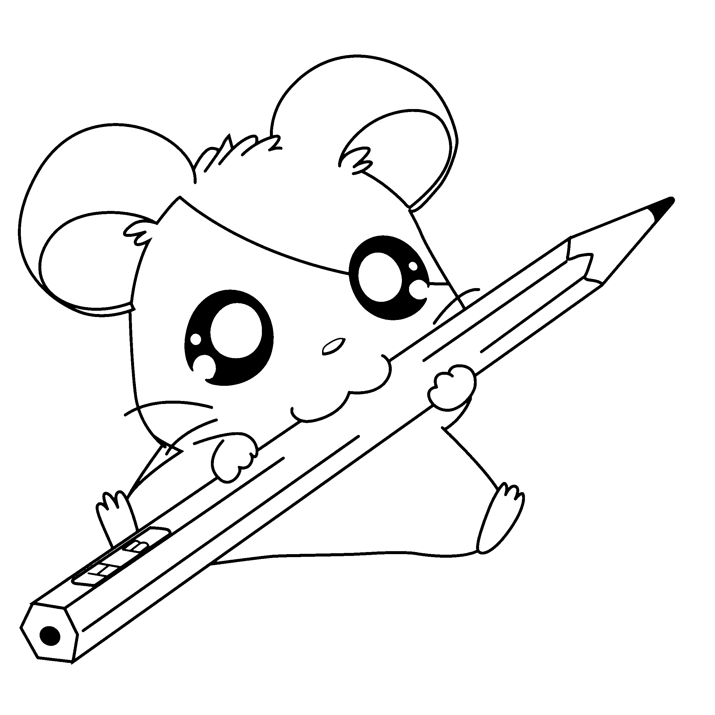 Hamtaro ausmalbilder