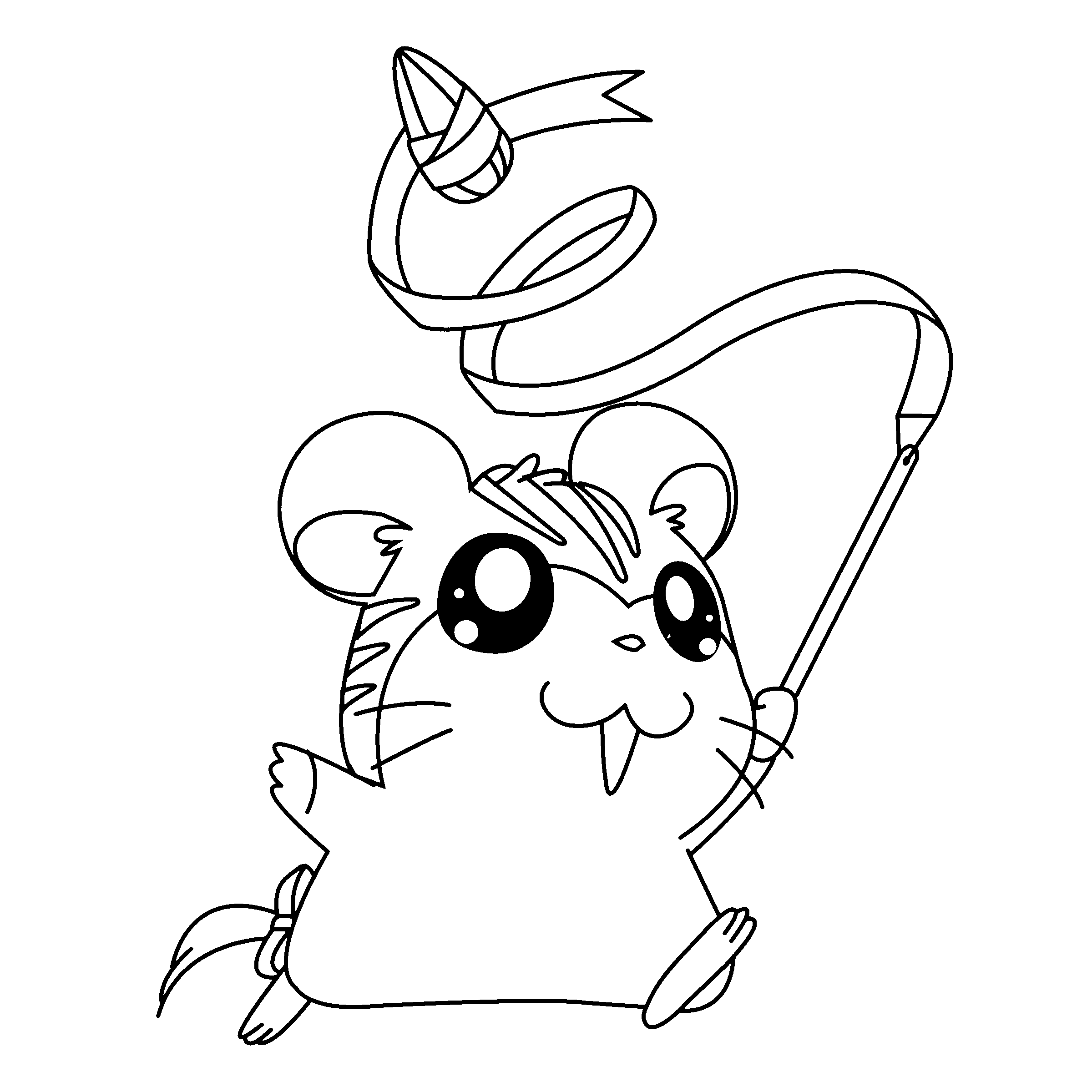 Hamtaro ausmalbilder