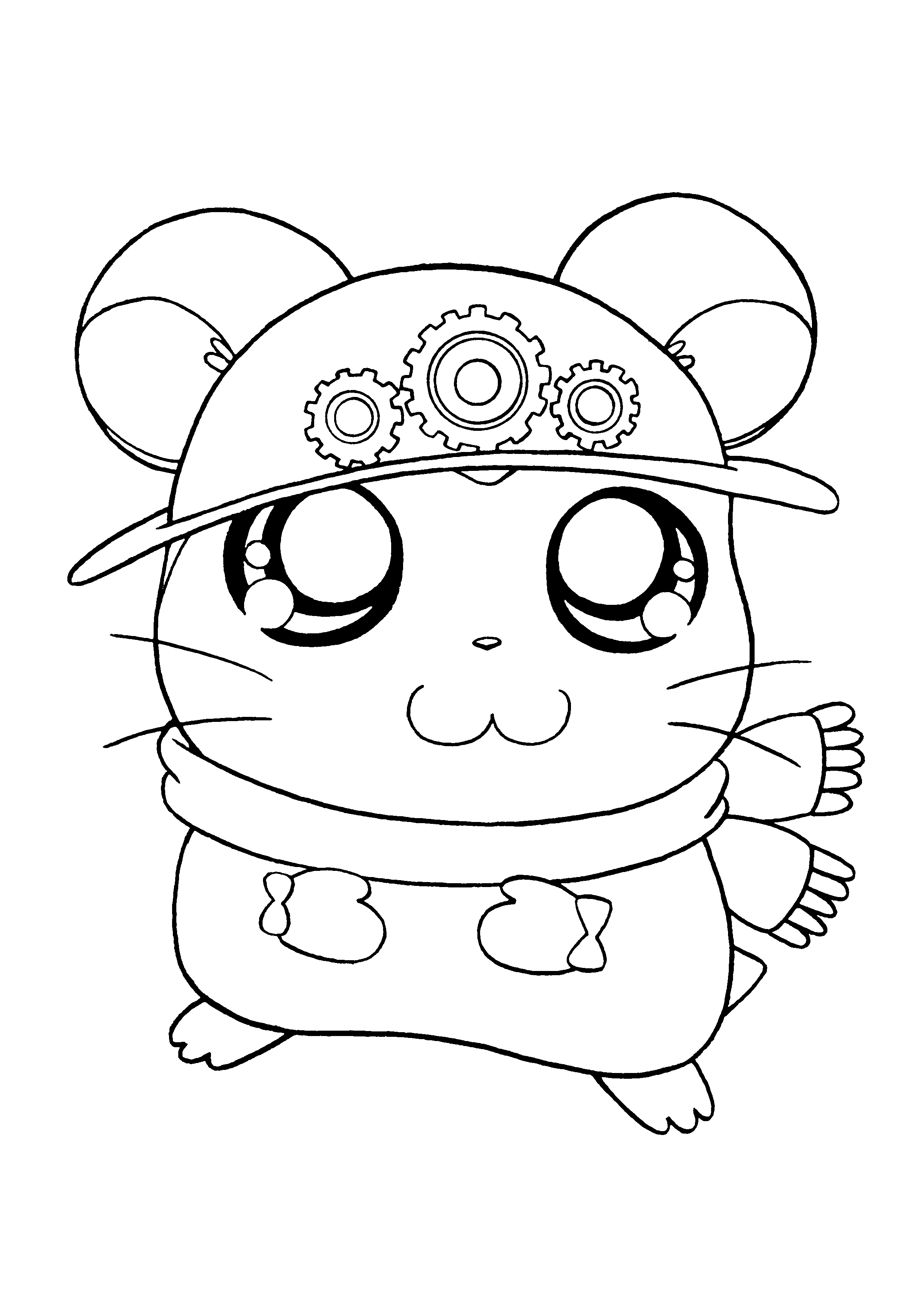 Hamtaro ausmalbilder