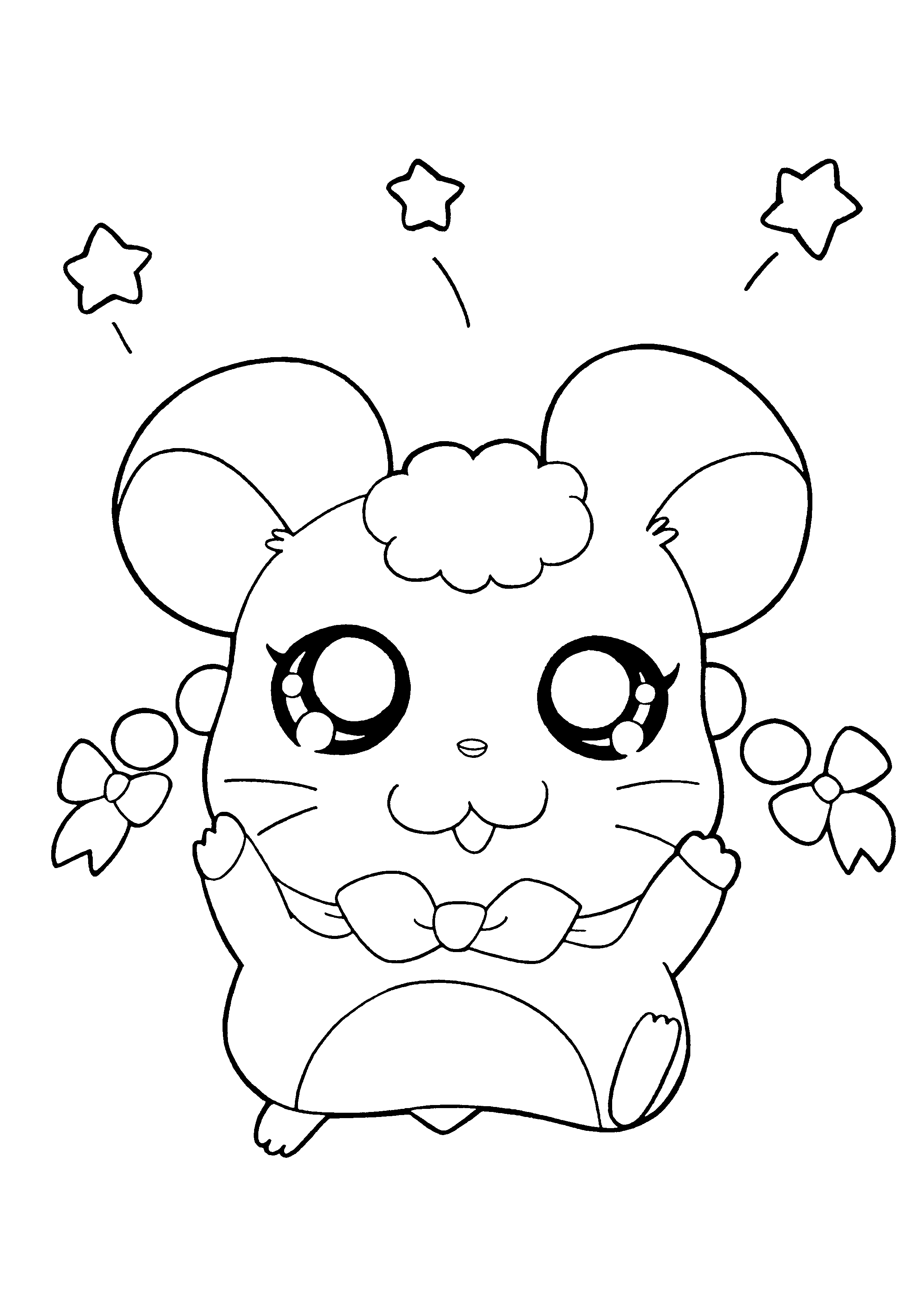 Hamtaro ausmalbilder