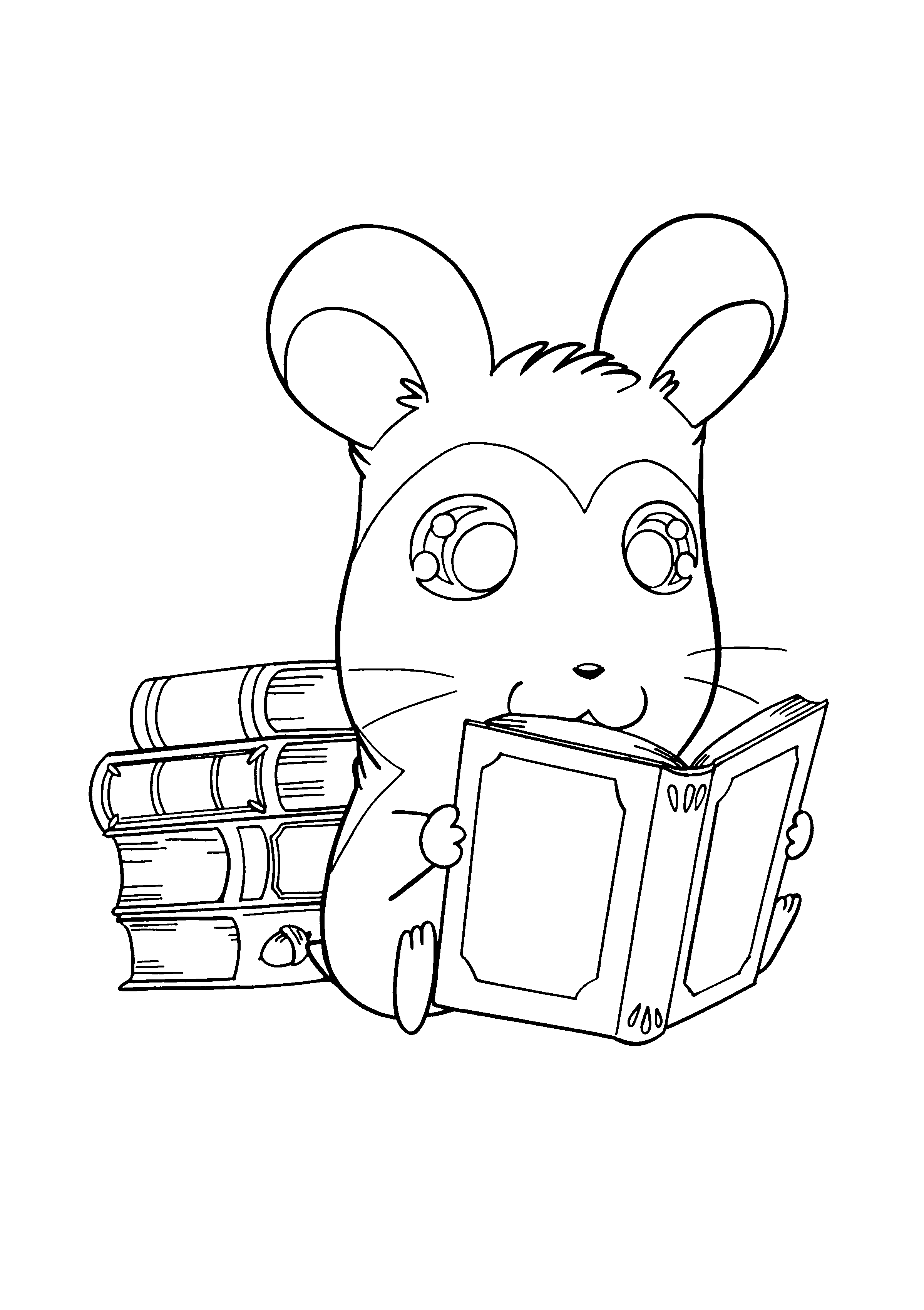 Hamtaro ausmalbilder