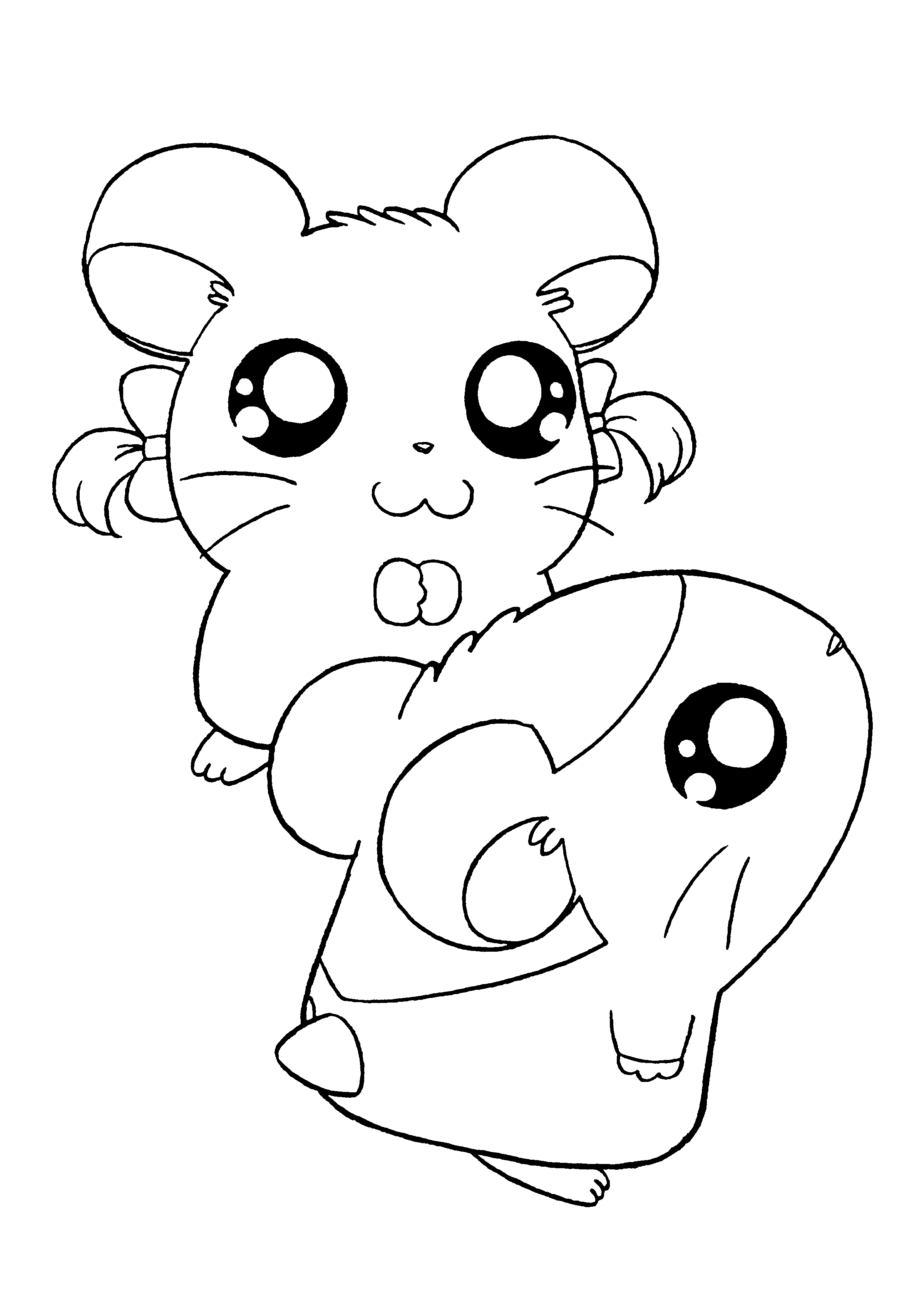 Hamtaro ausmalbilder