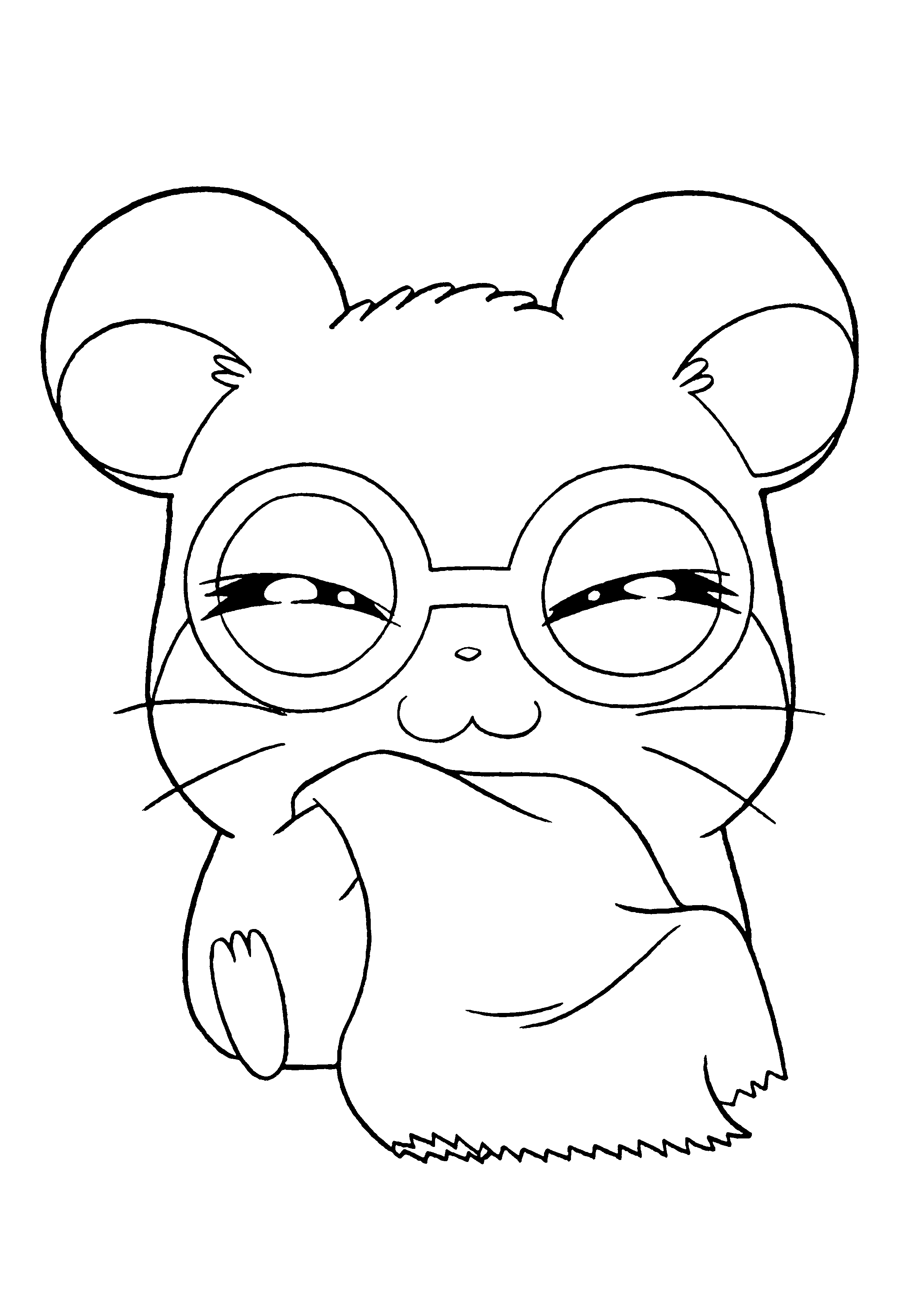 Hamtaro ausmalbilder