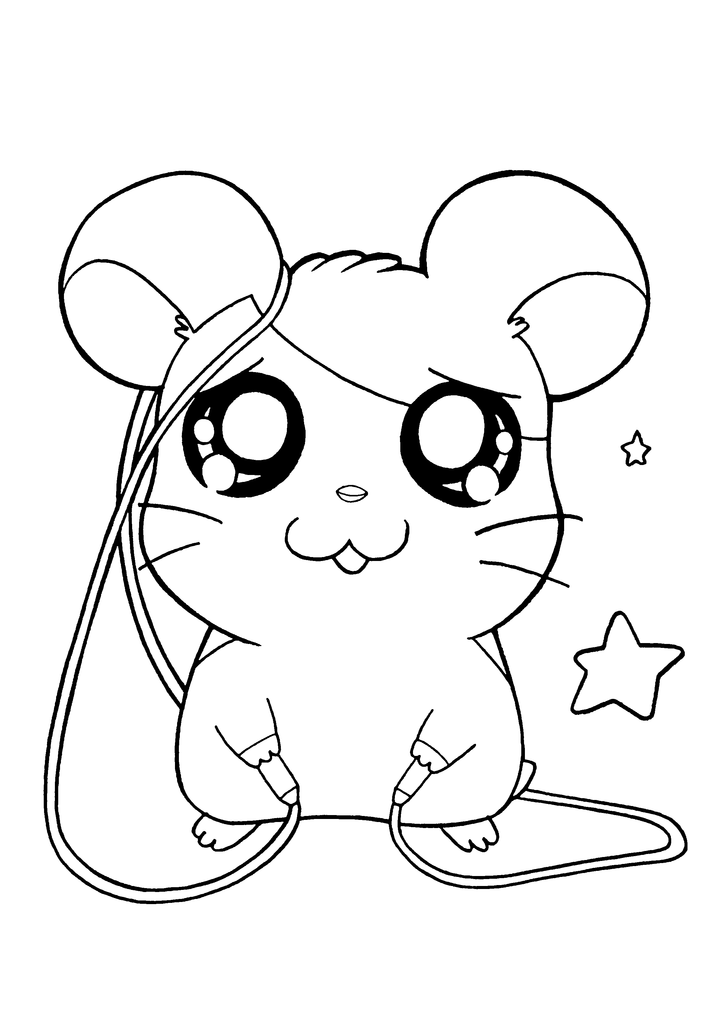 Hamtaro ausmalbilder