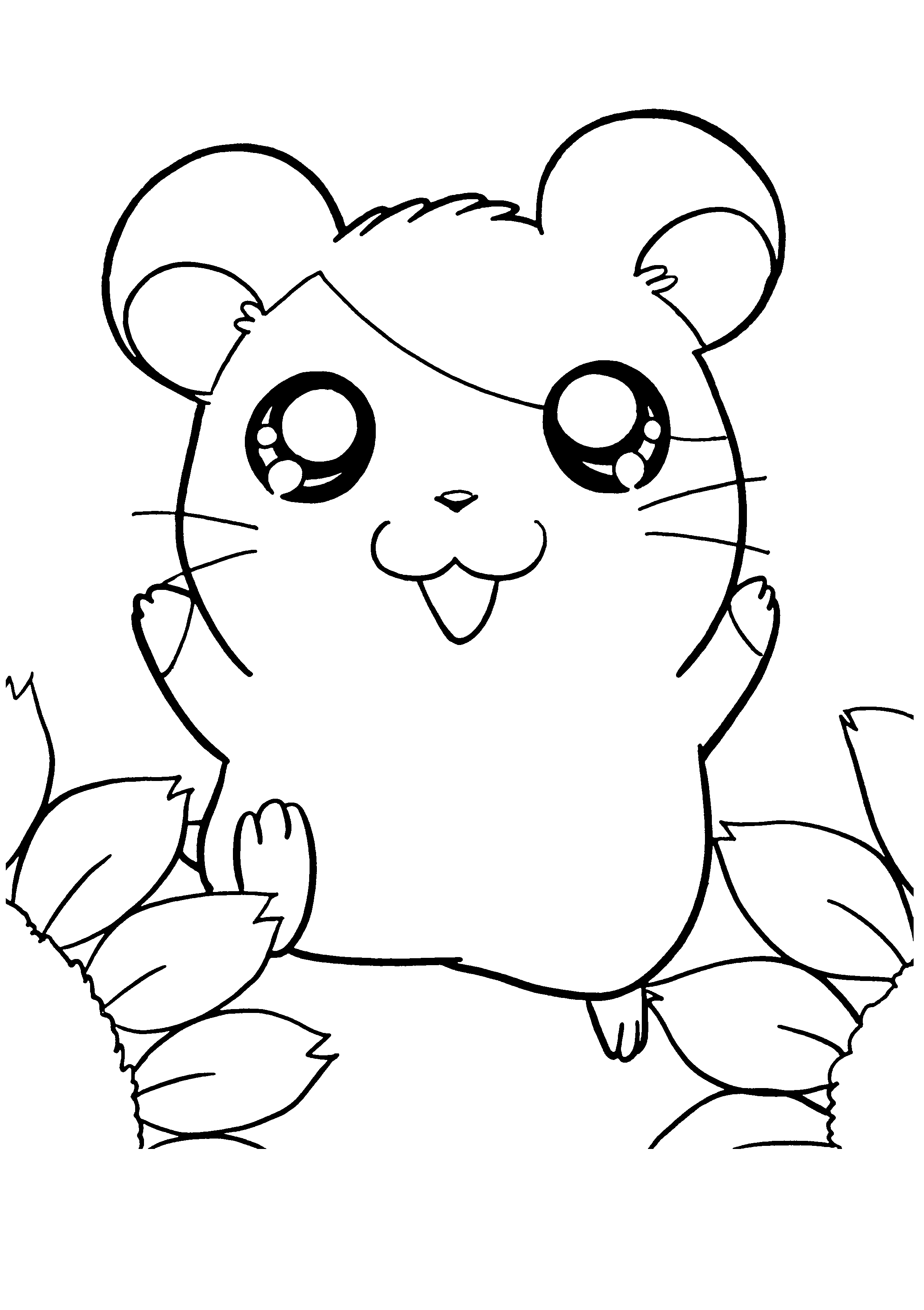 Hamtaro ausmalbilder