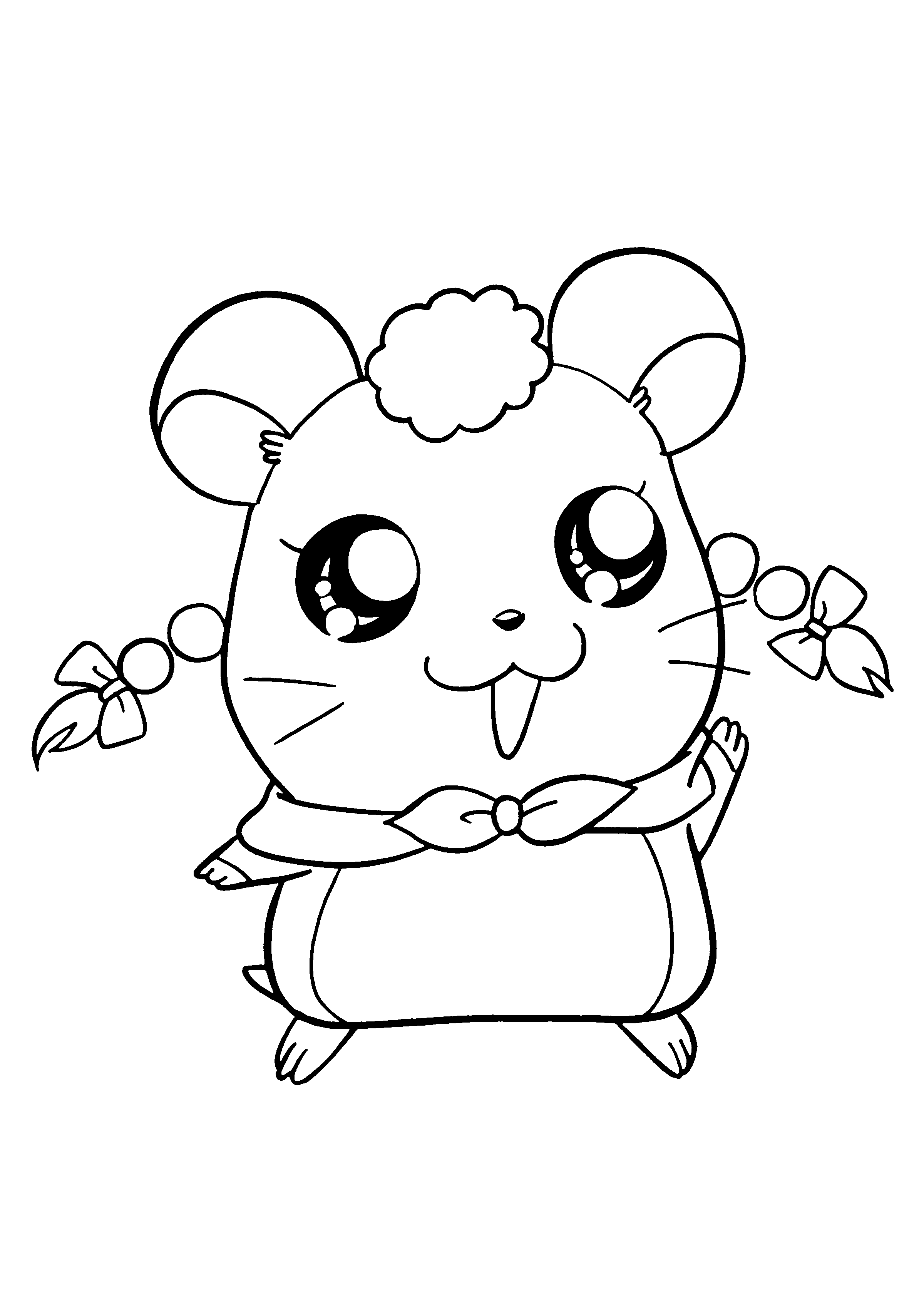 Hamtaro ausmalbilder