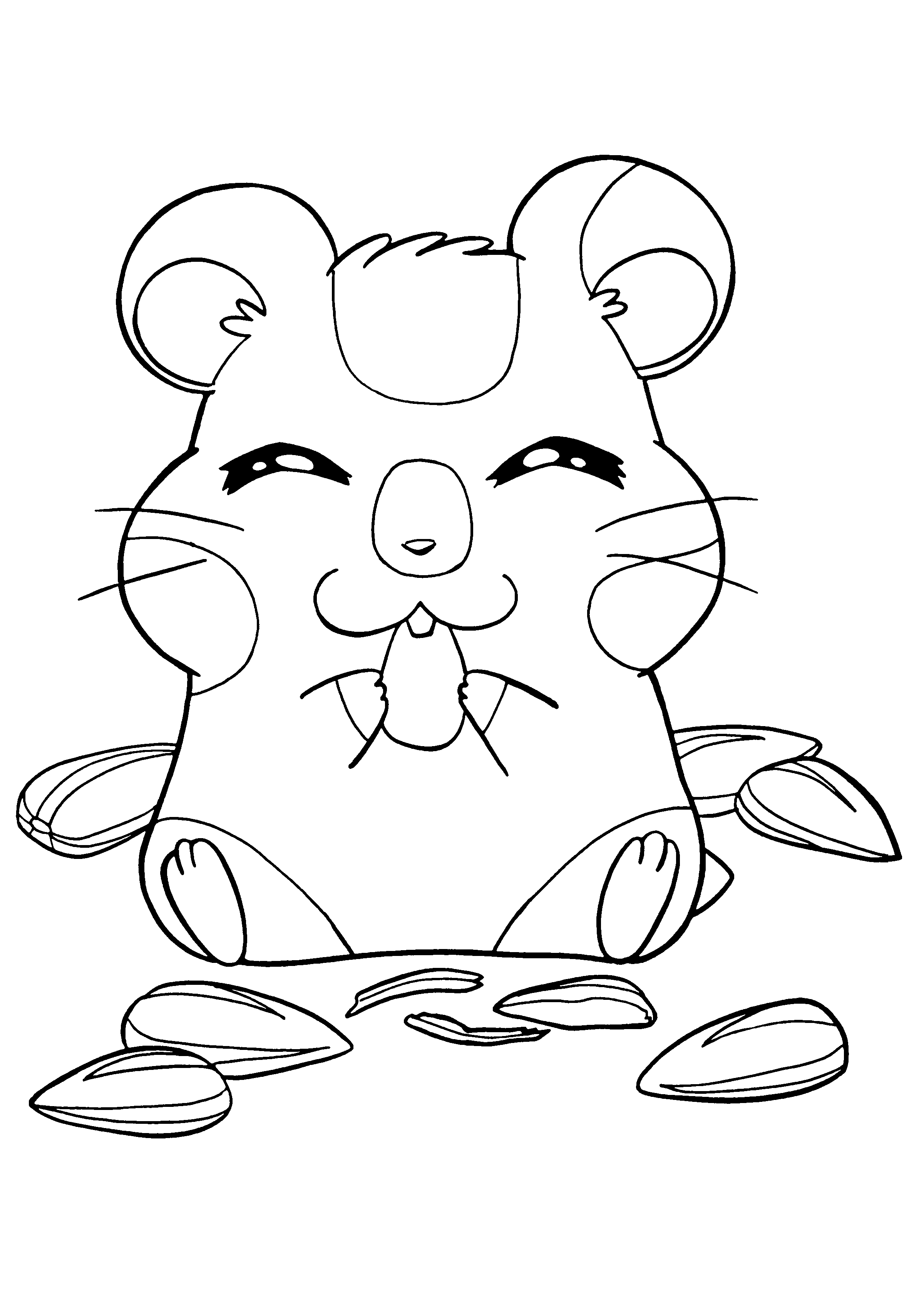 Hamtaro ausmalbilder