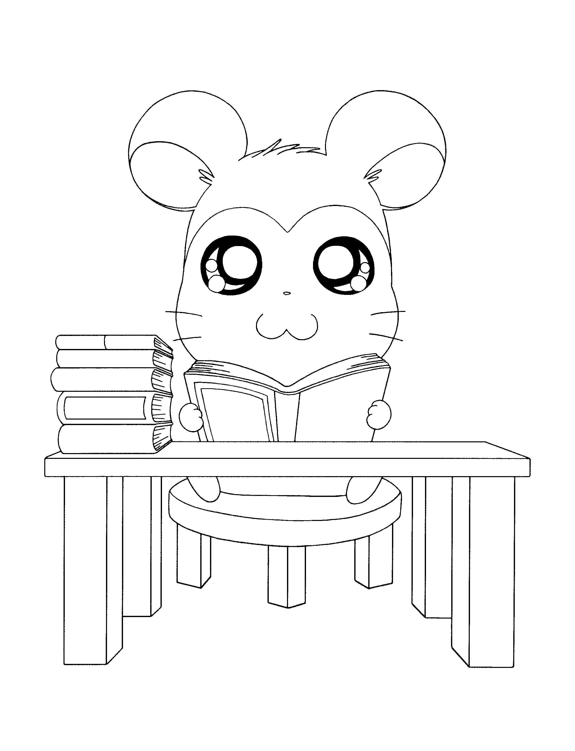 Hamtaro ausmalbilder