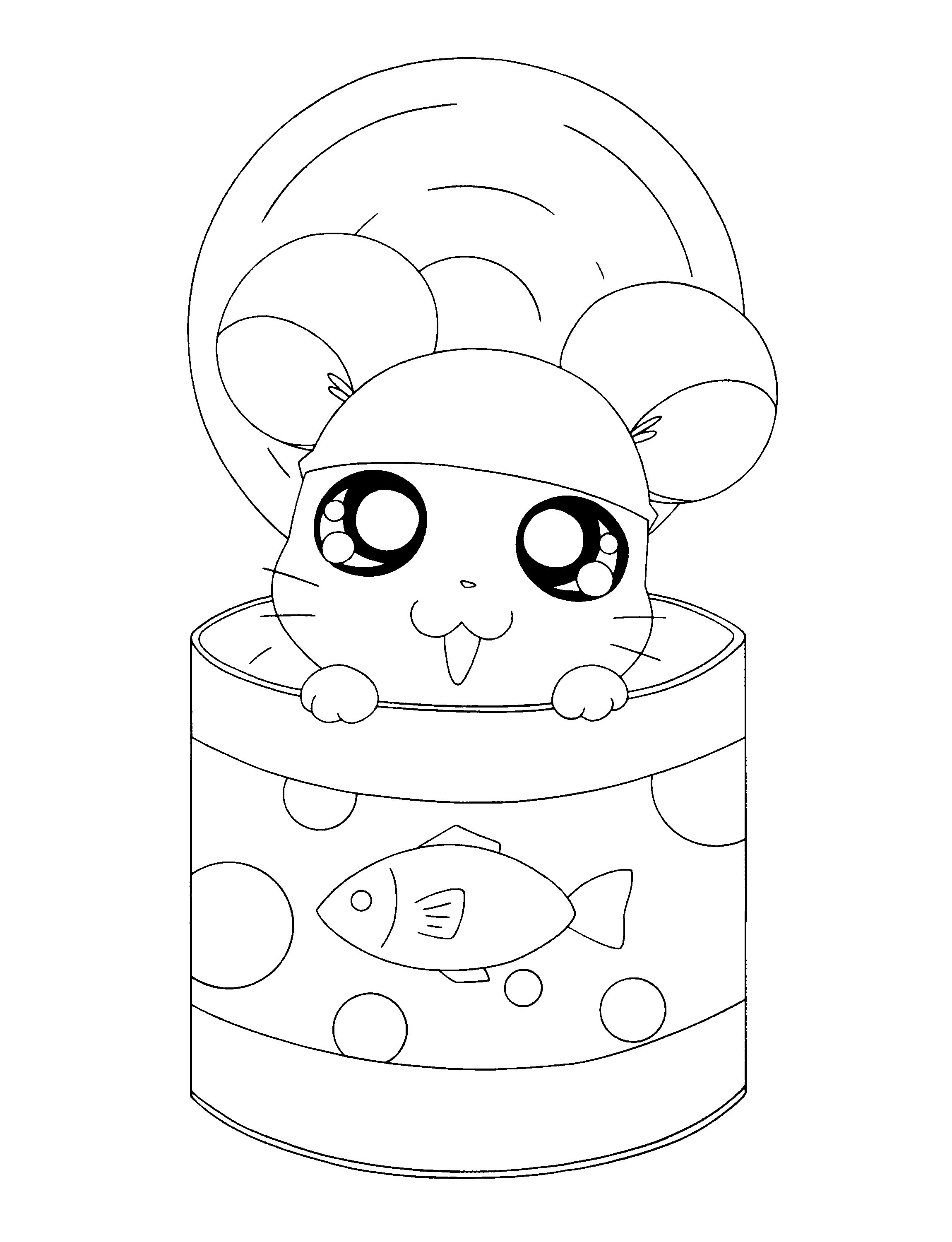 Hamtaro ausmalbilder