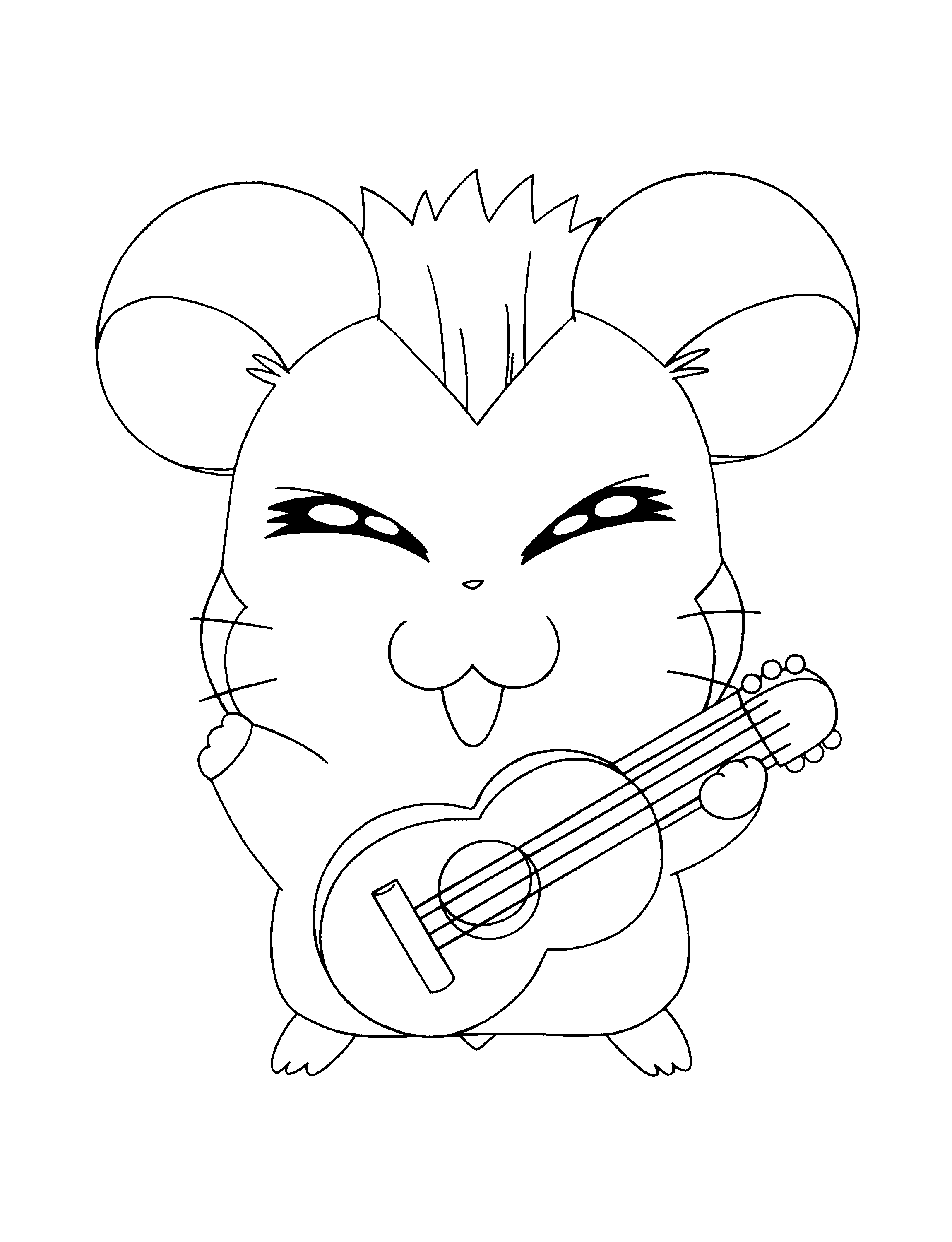 Hamtaro ausmalbilder