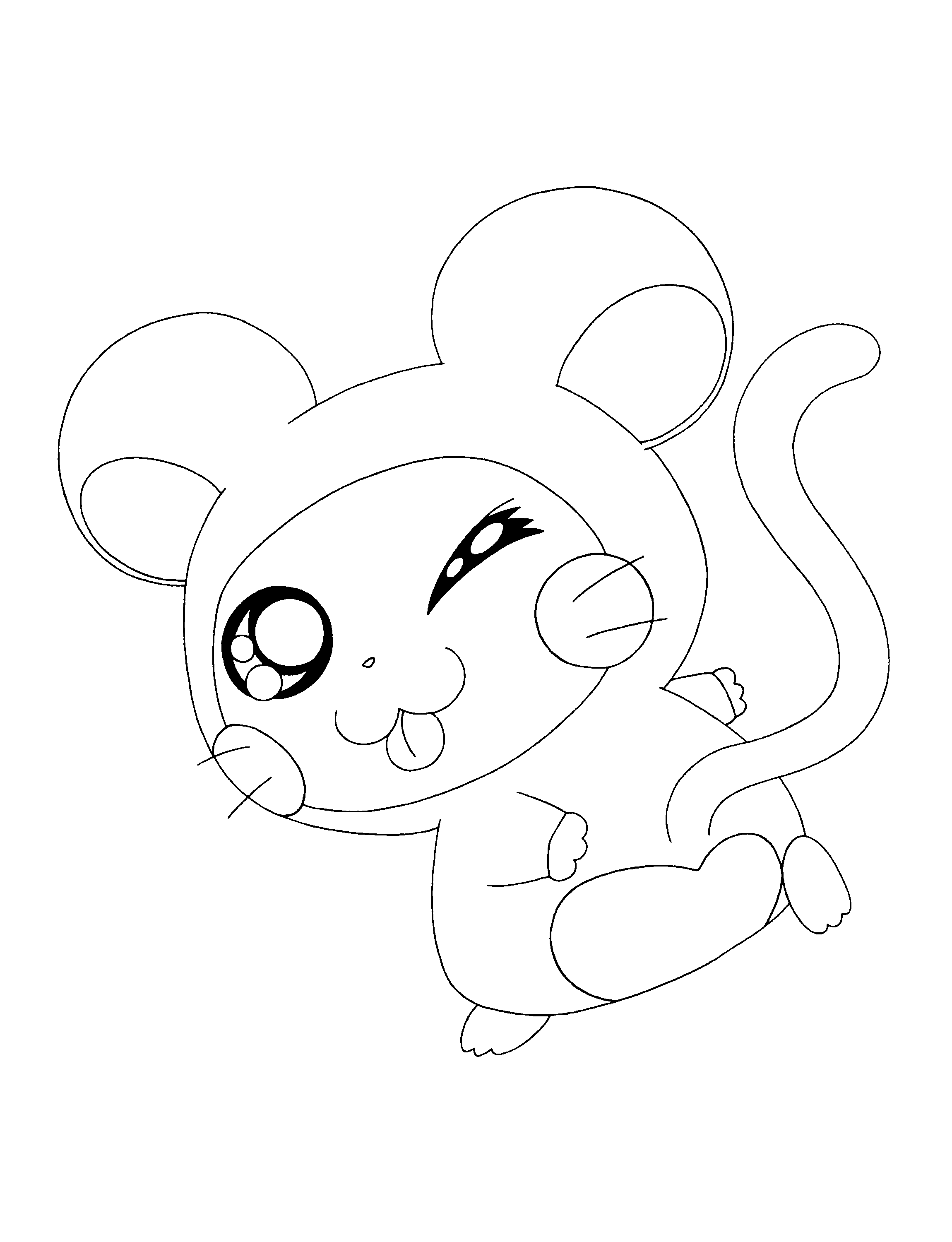 Hamtaro ausmalbilder