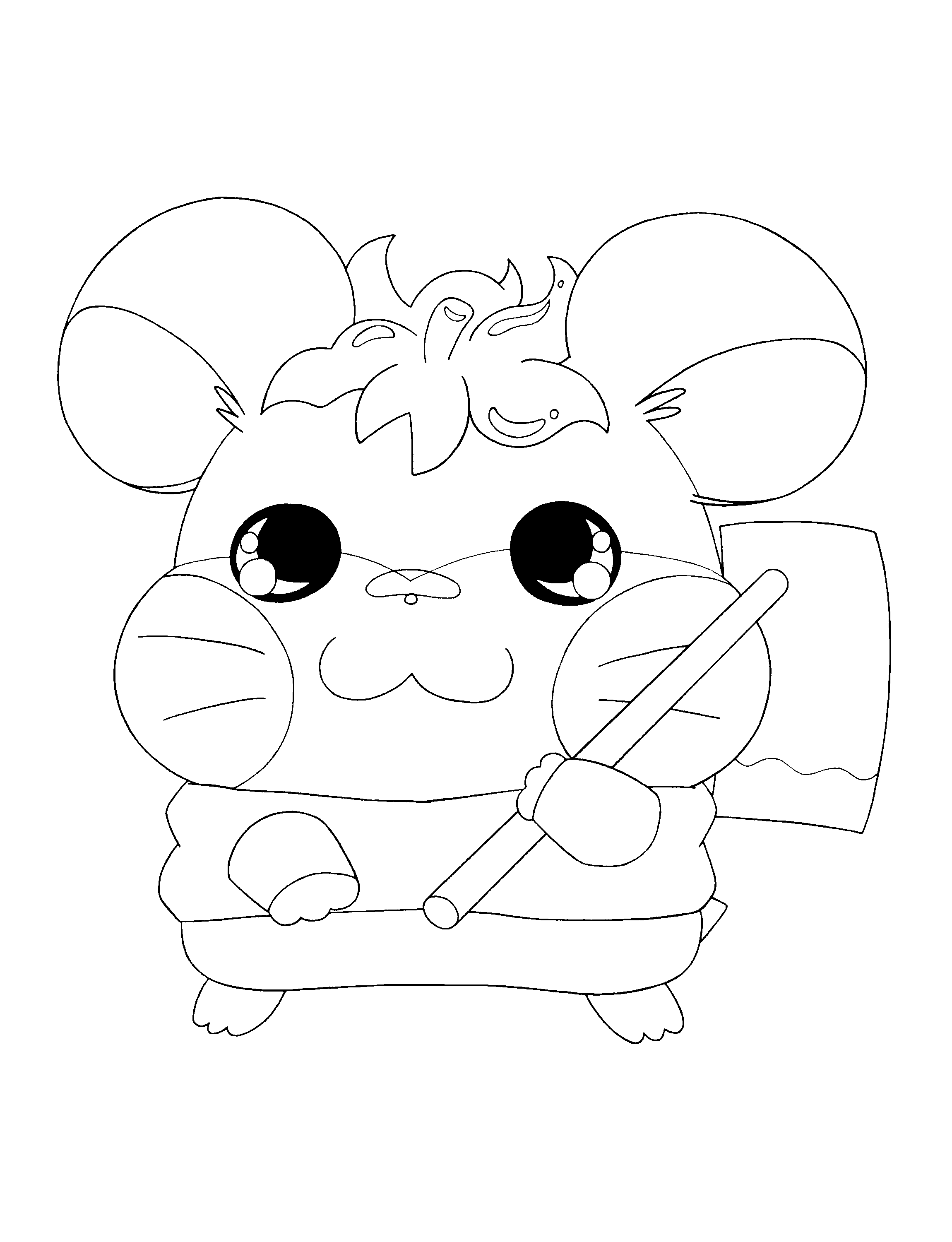 Hamtaro ausmalbilder