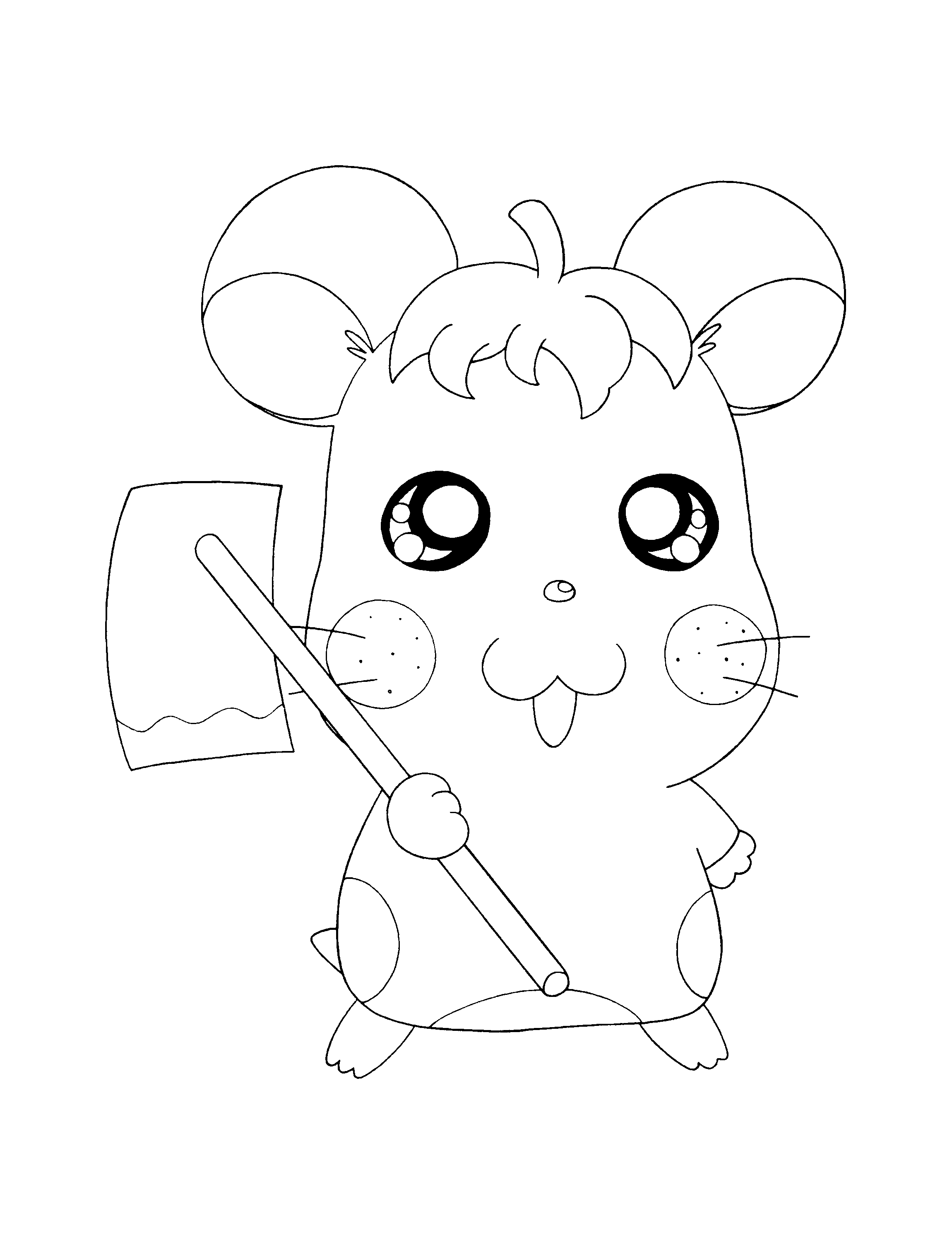 Hamtaro ausmalbilder