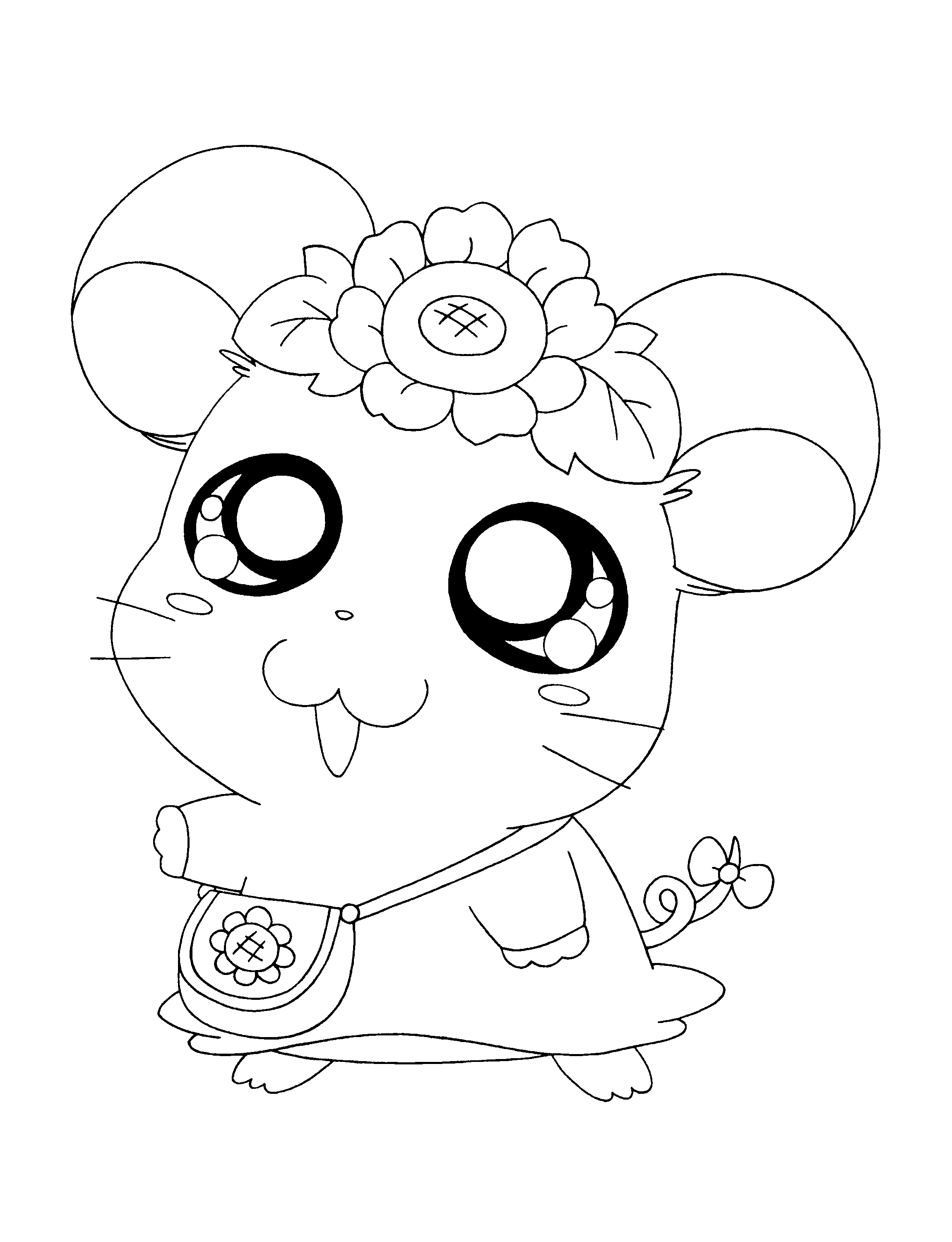 Hamtaro ausmalbilder