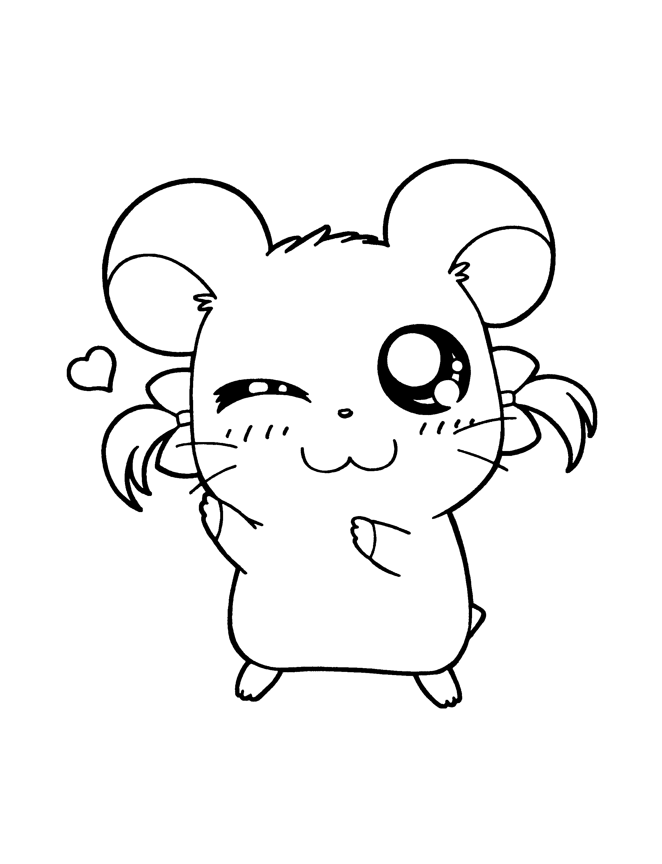 Hamtaro ausmalbilder