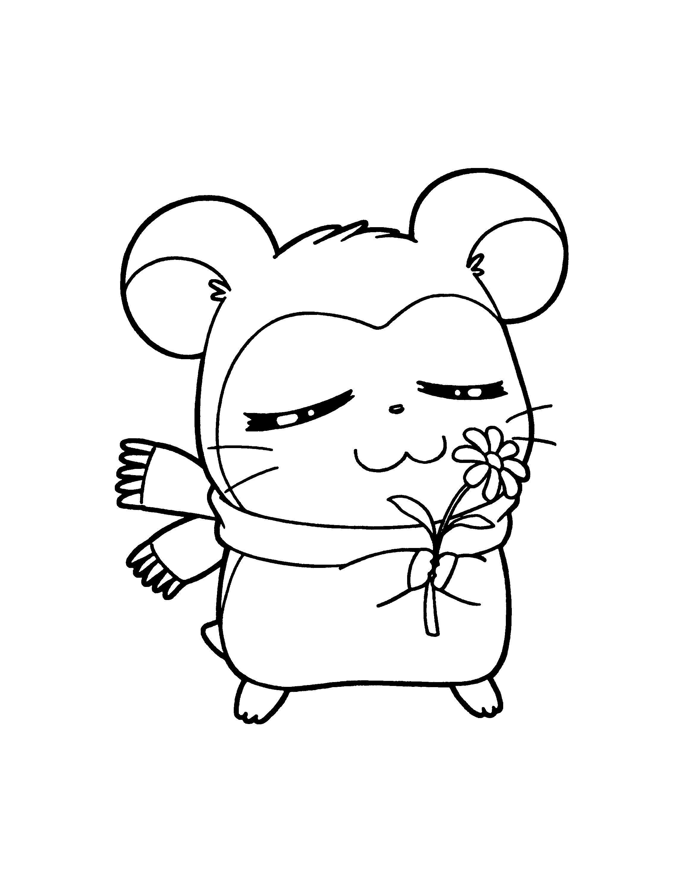 Hamtaro ausmalbilder