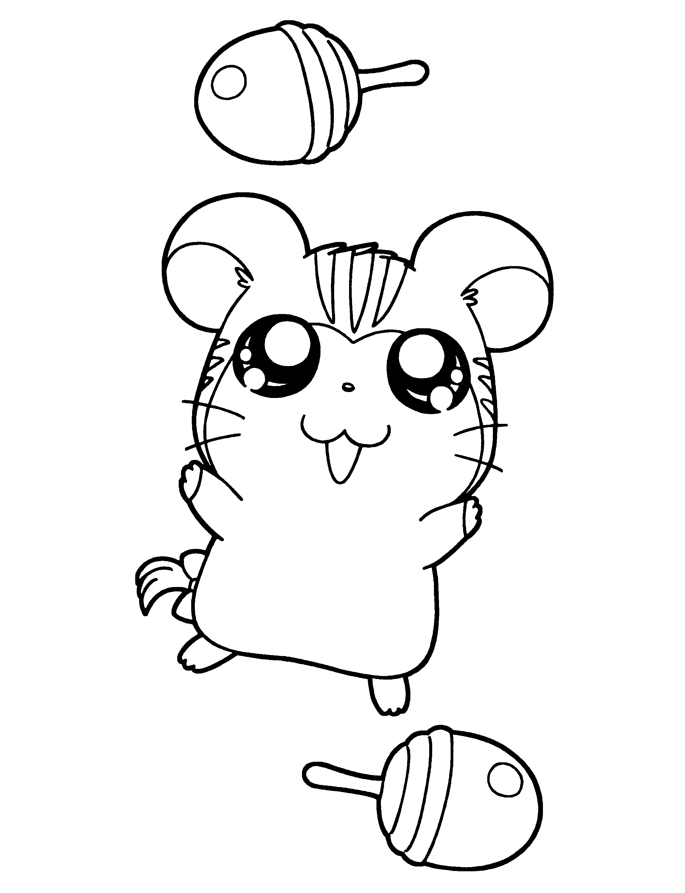 Hamtaro ausmalbilder