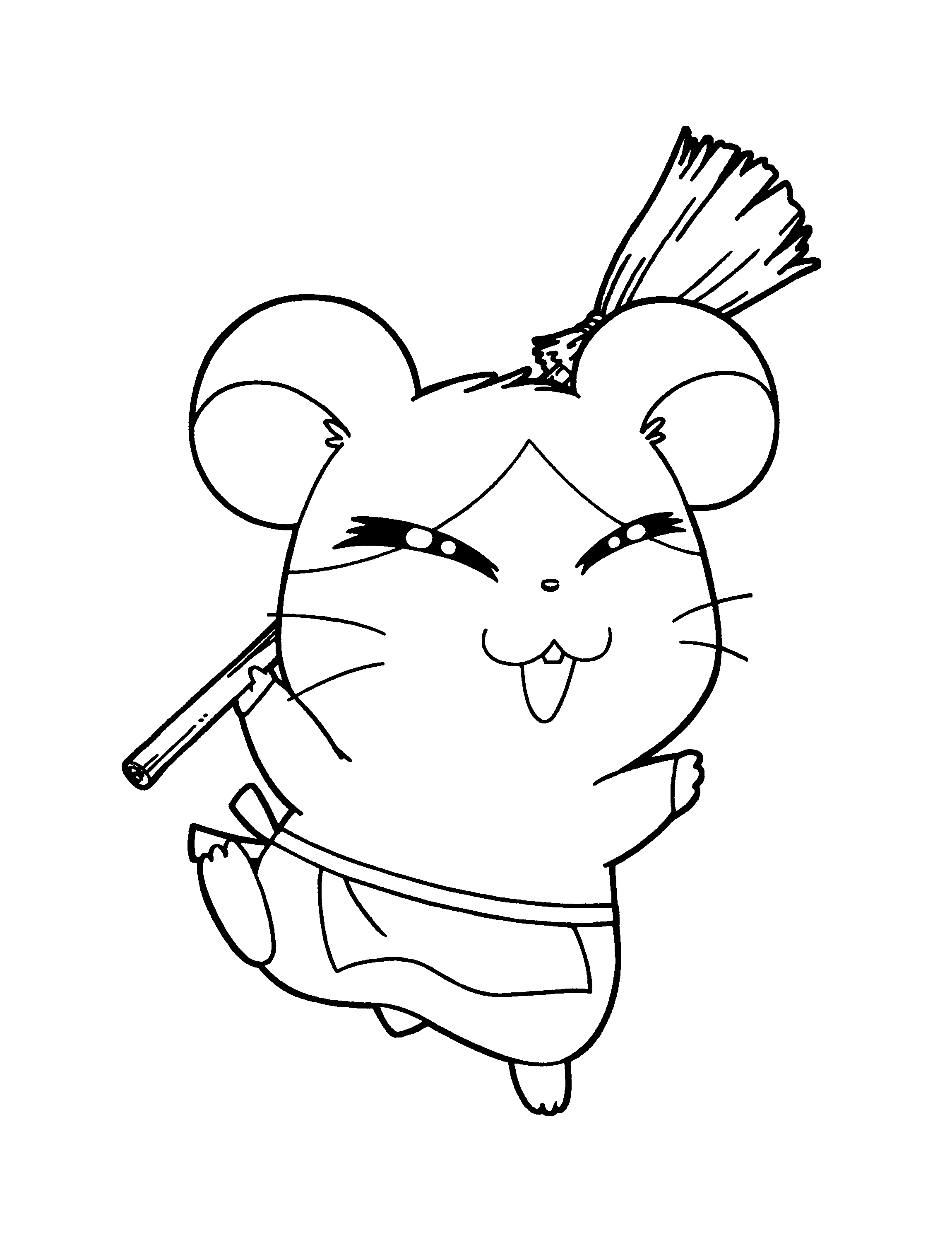 Hamtaro ausmalbilder