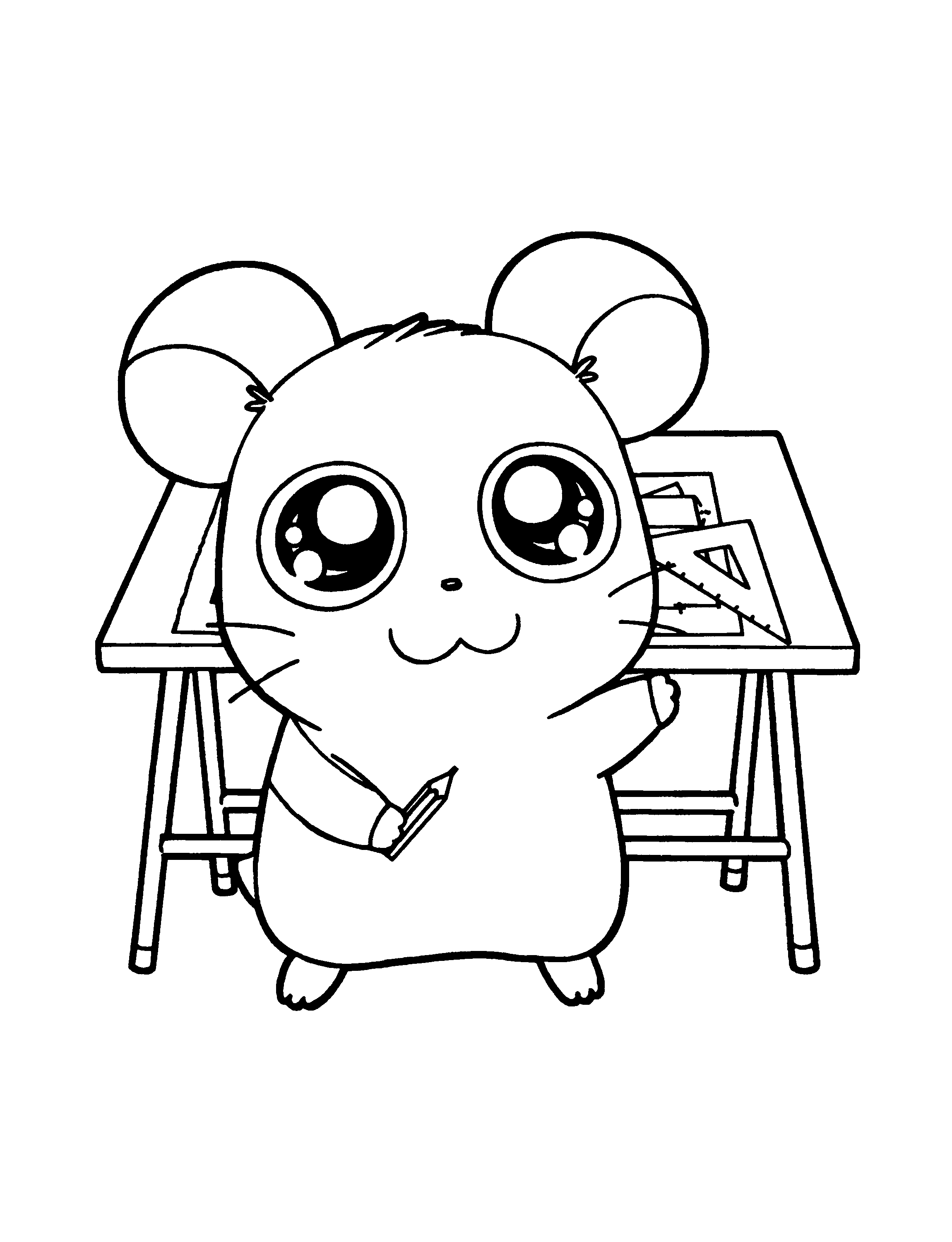 Hamtaro ausmalbilder