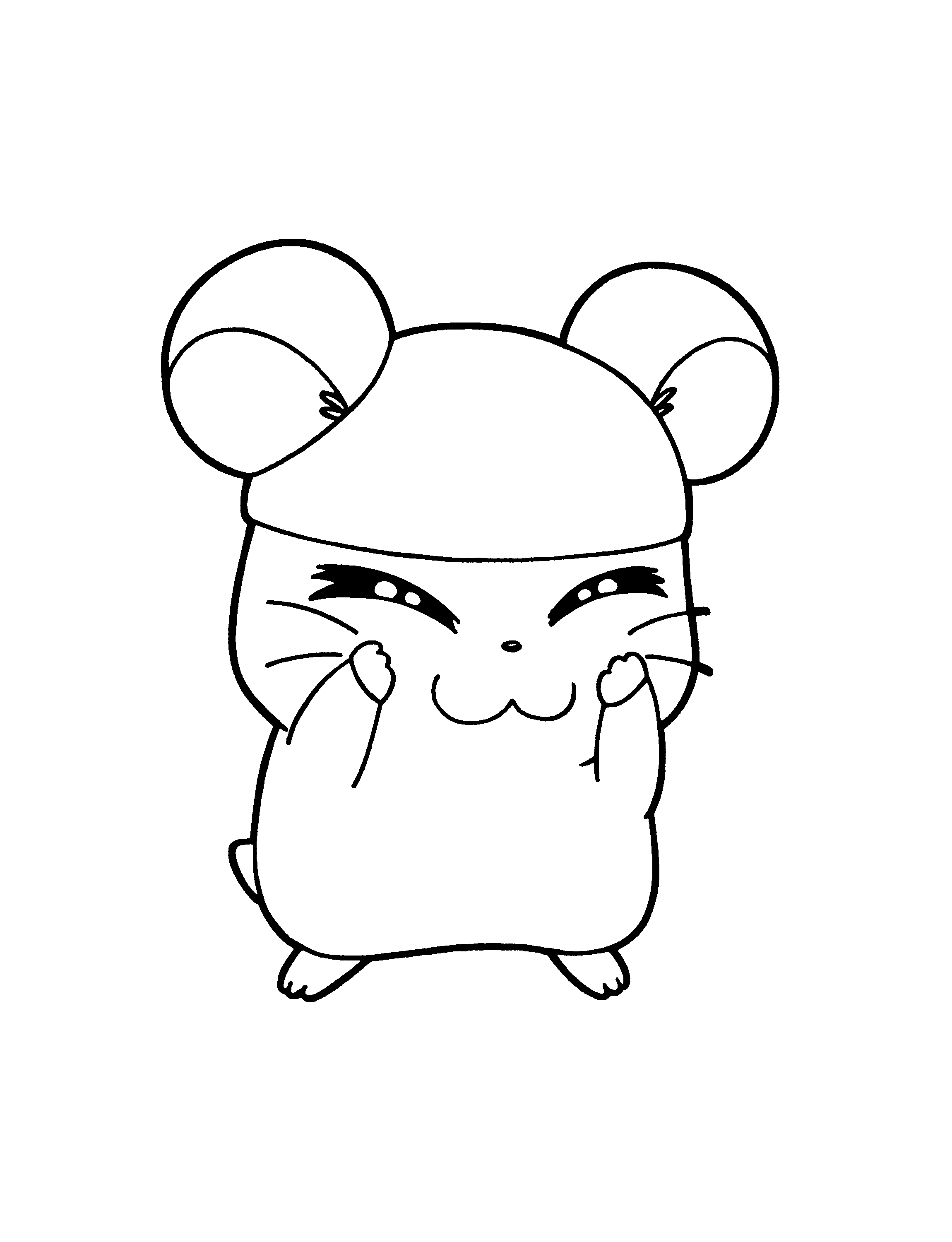 Hamtaro ausmalbilder