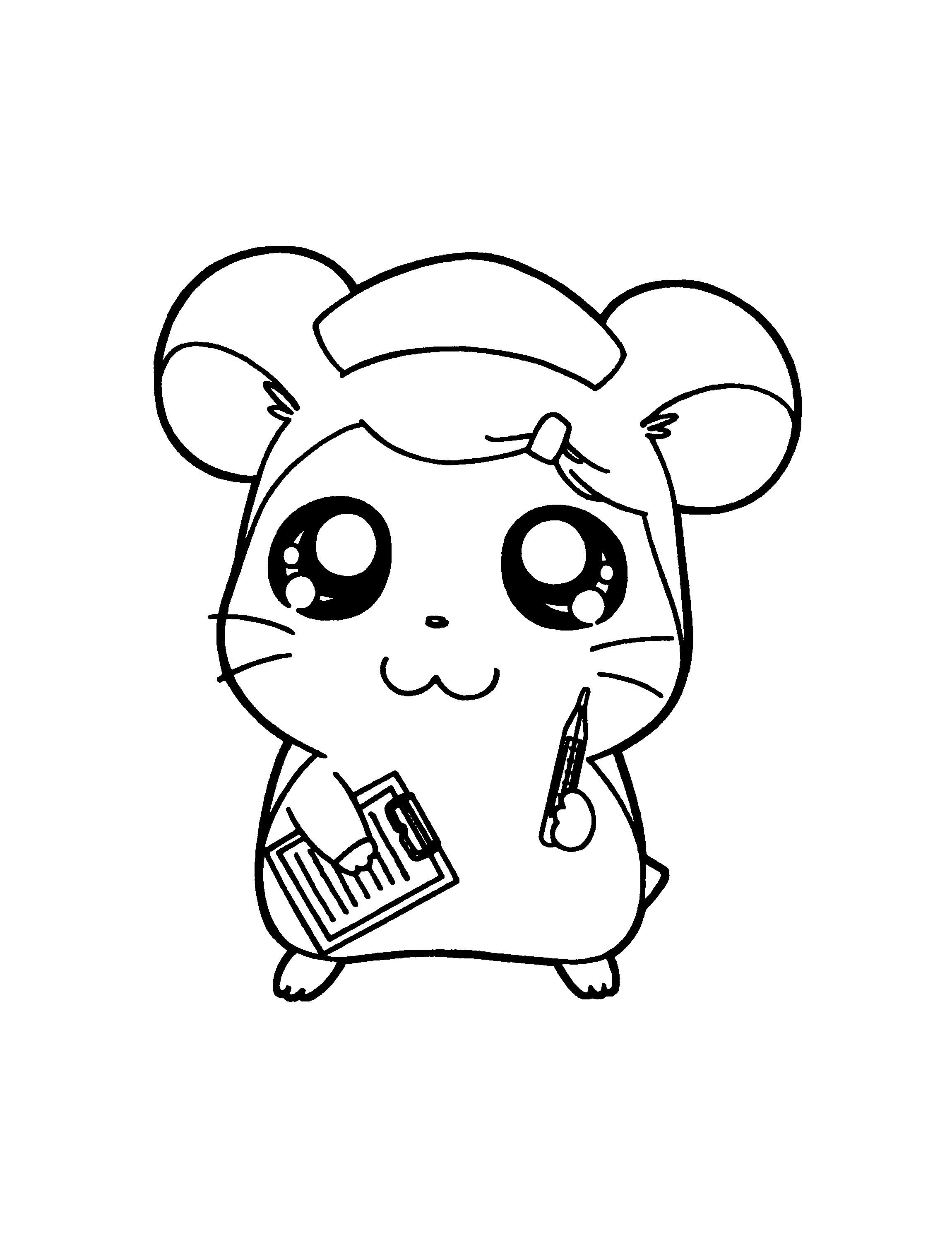 Hamtaro ausmalbilder