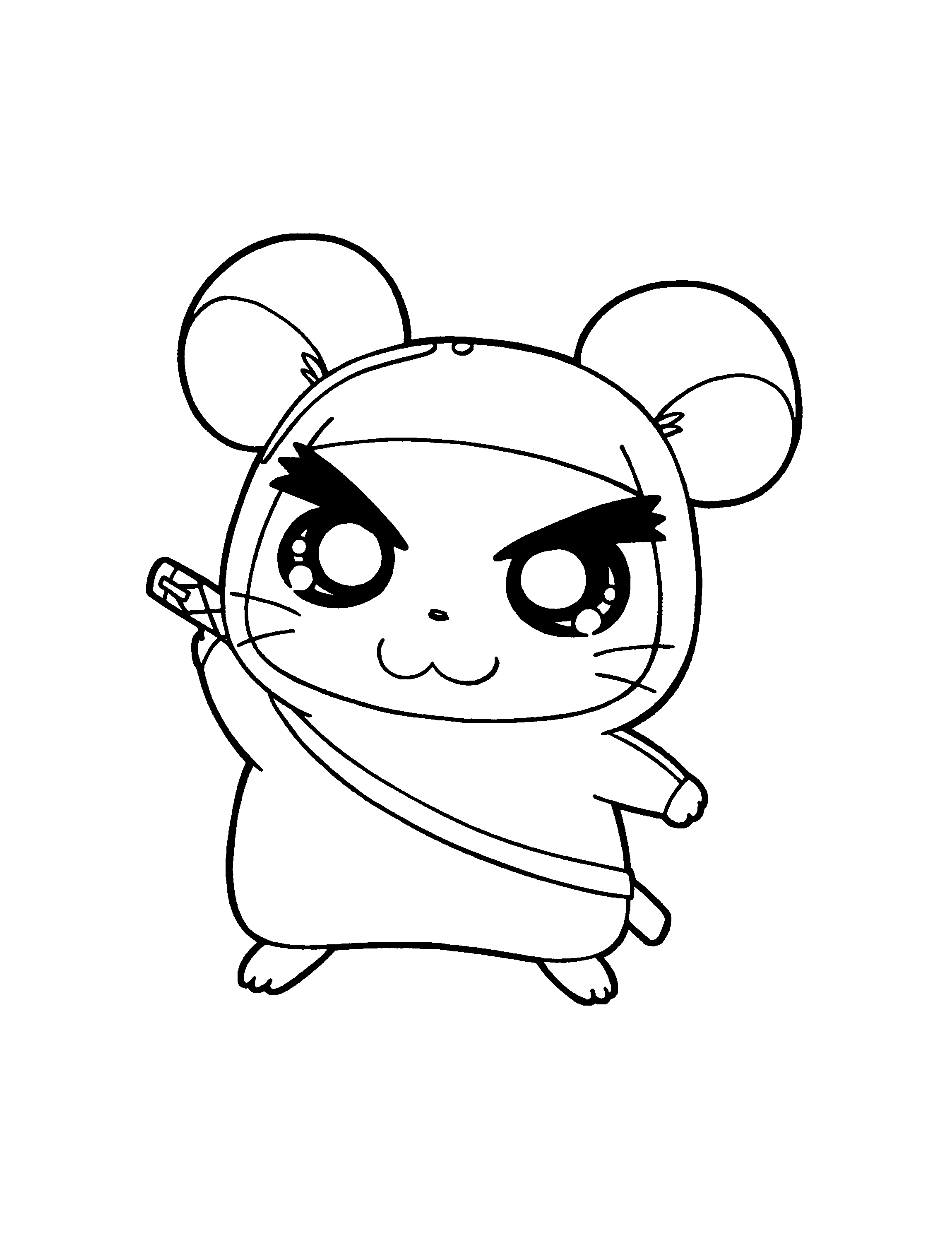 Hamtaro ausmalbilder