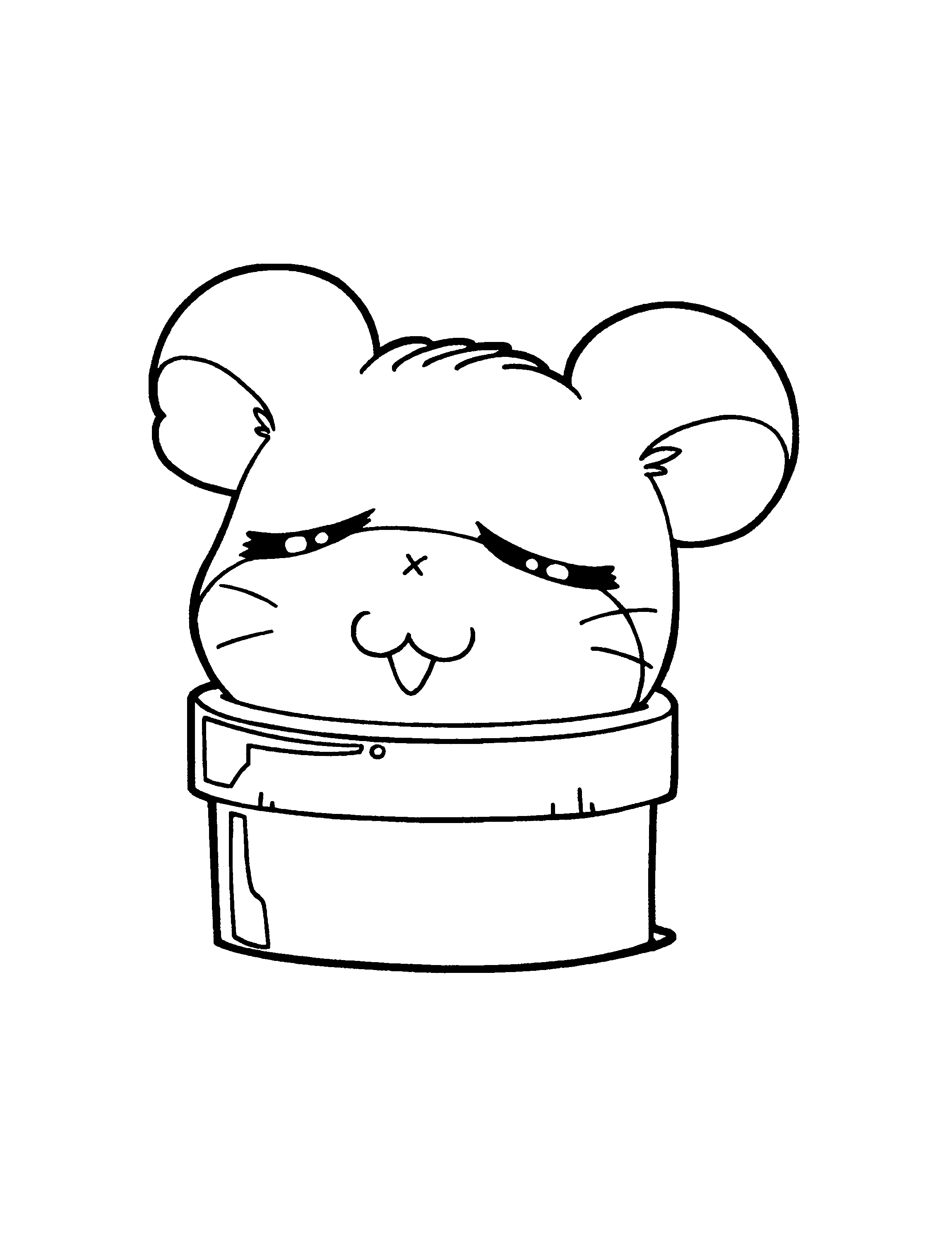 Hamtaro ausmalbilder