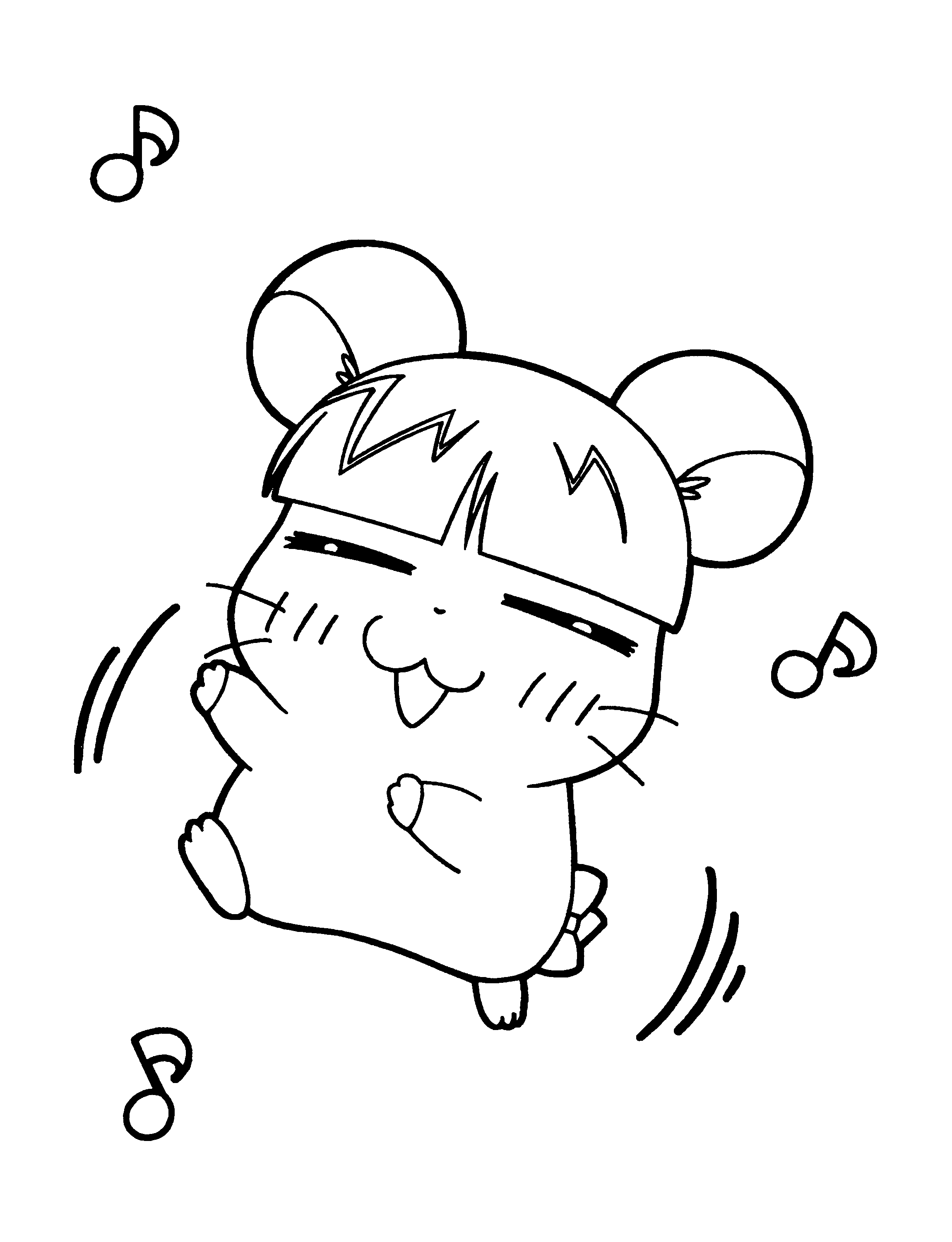 Hamtaro ausmalbilder