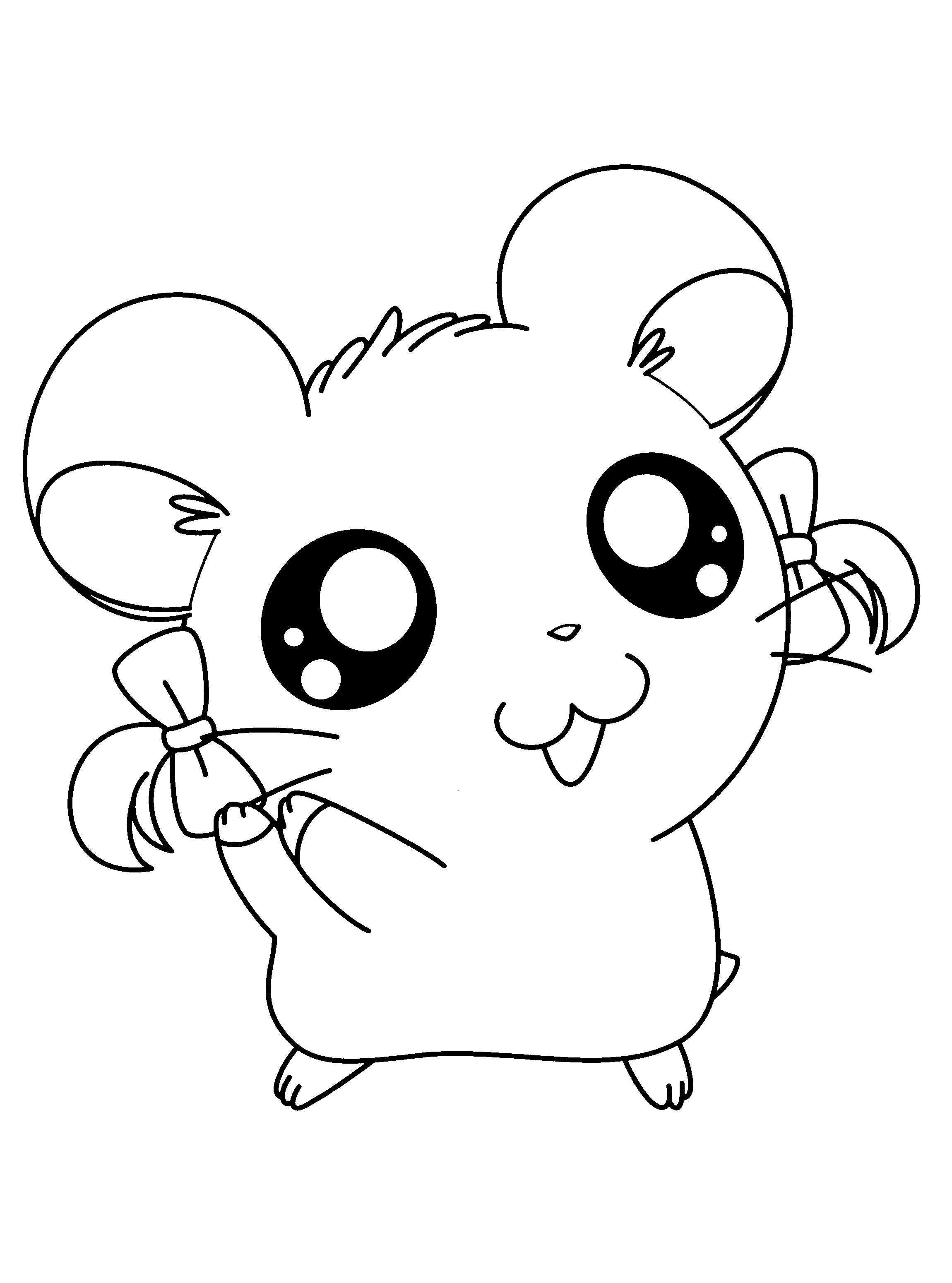 Hamtaro ausmalbilder