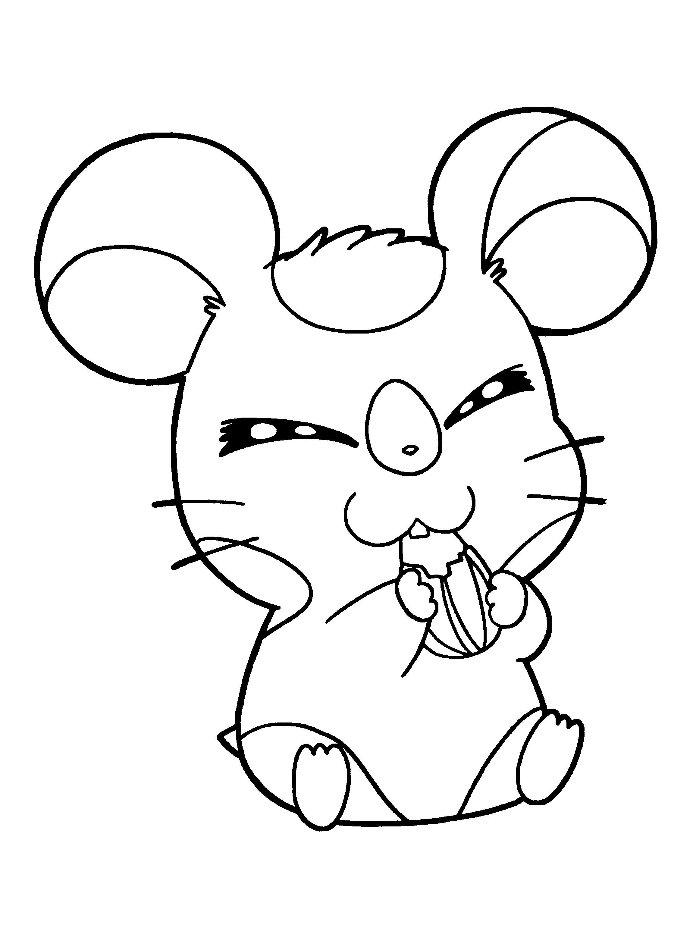 Hamtaro ausmalbilder