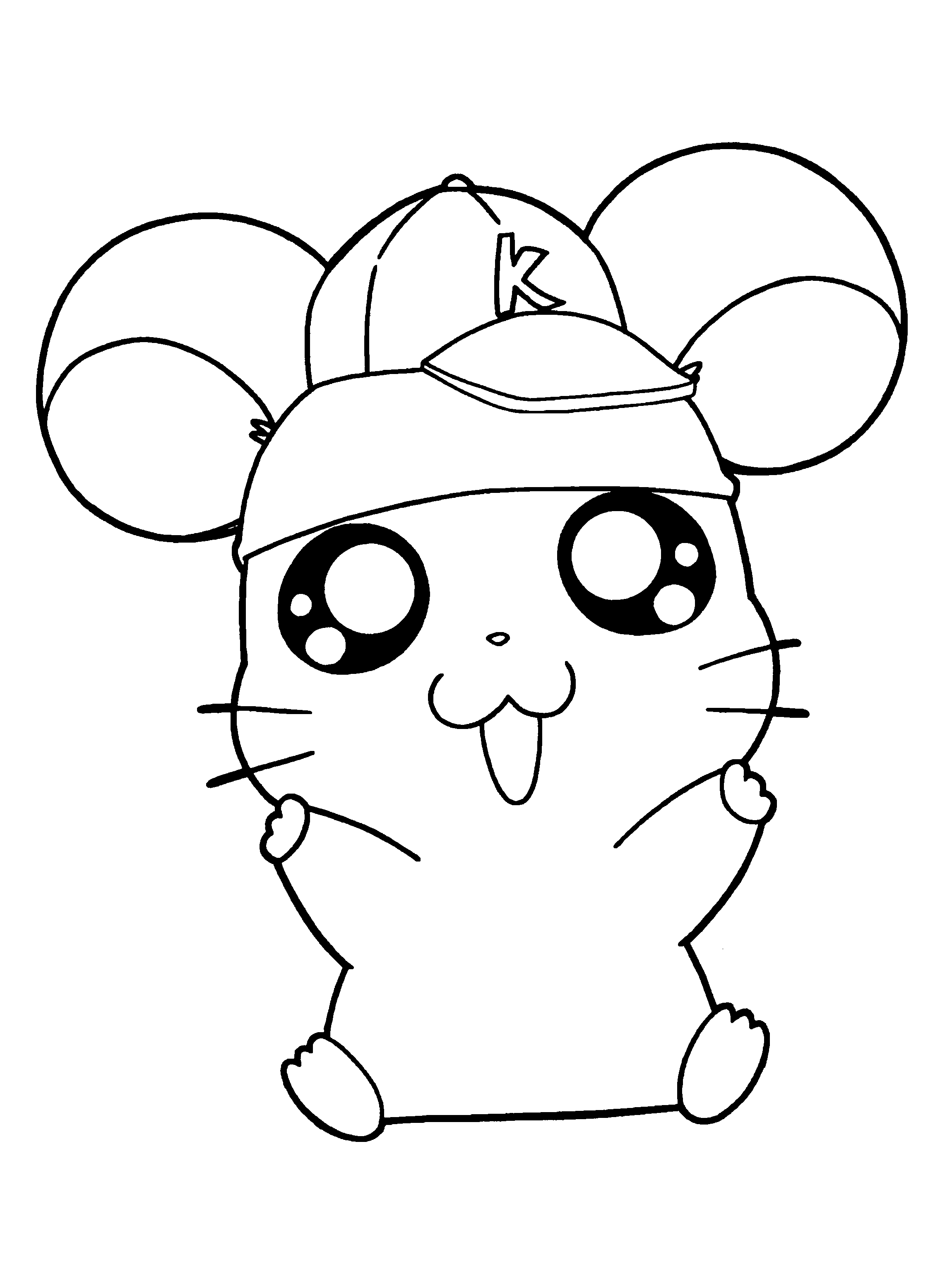 Hamtaro ausmalbilder