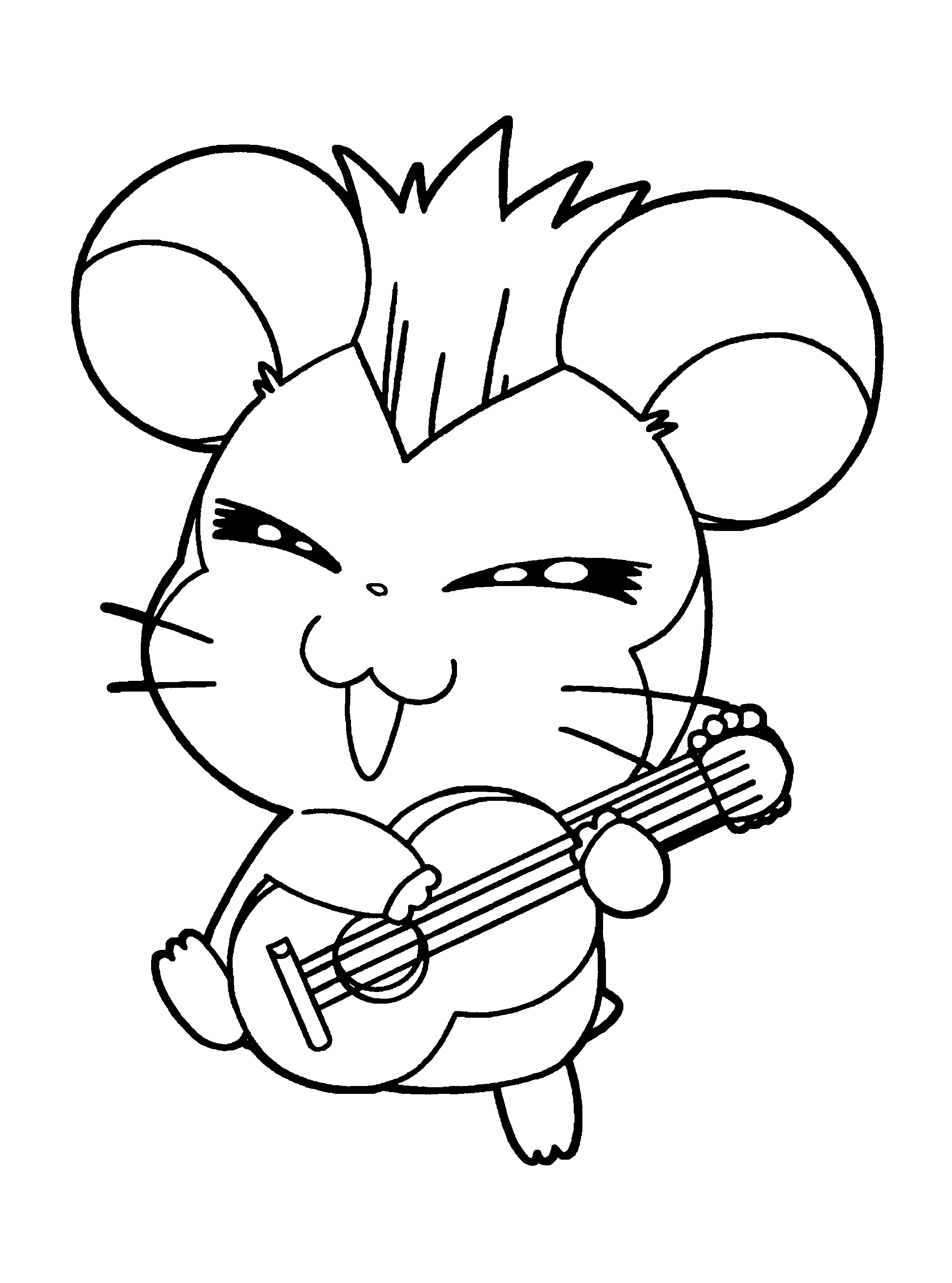 Hamtaro ausmalbilder