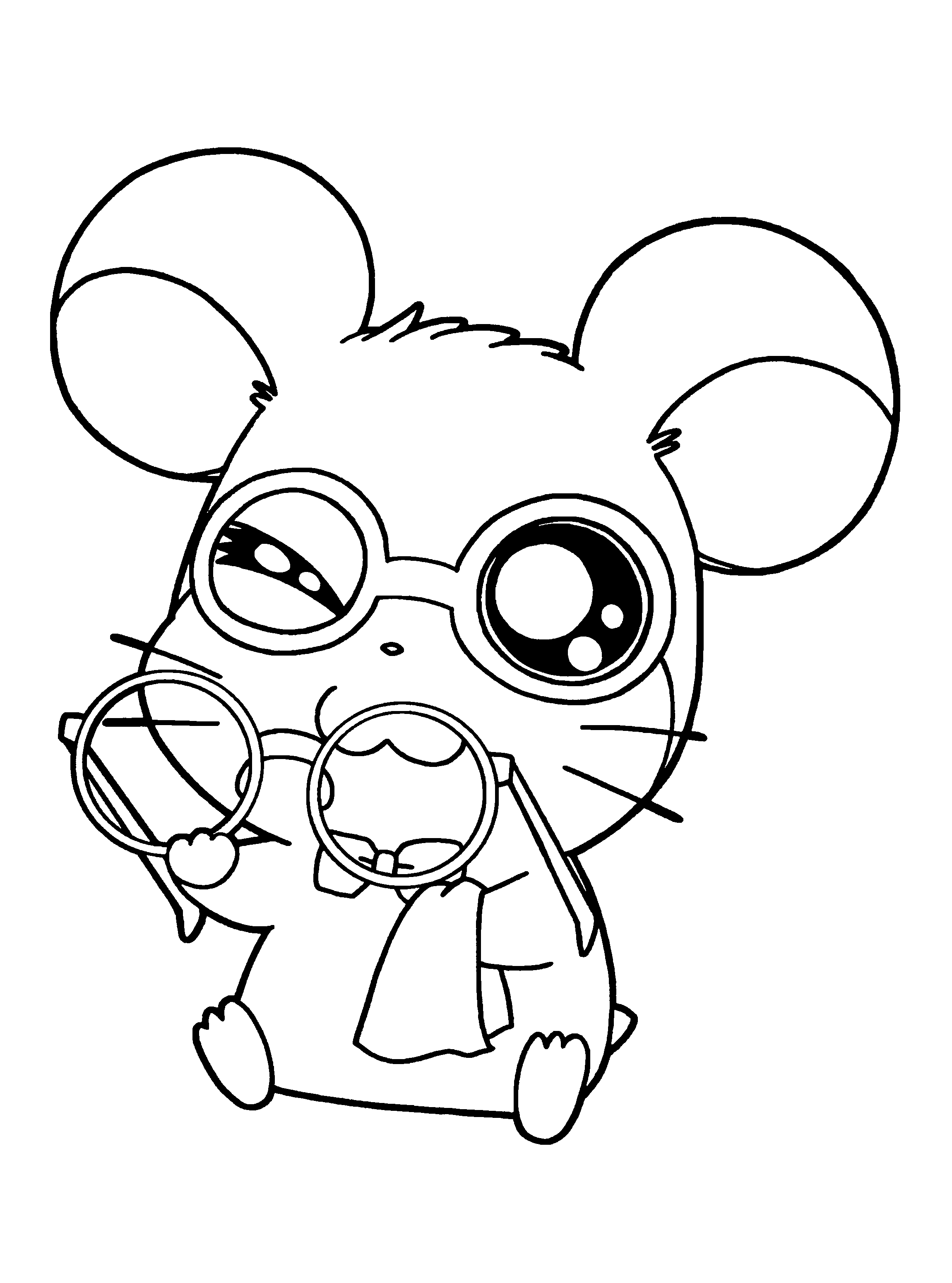 Hamtaro ausmalbilder