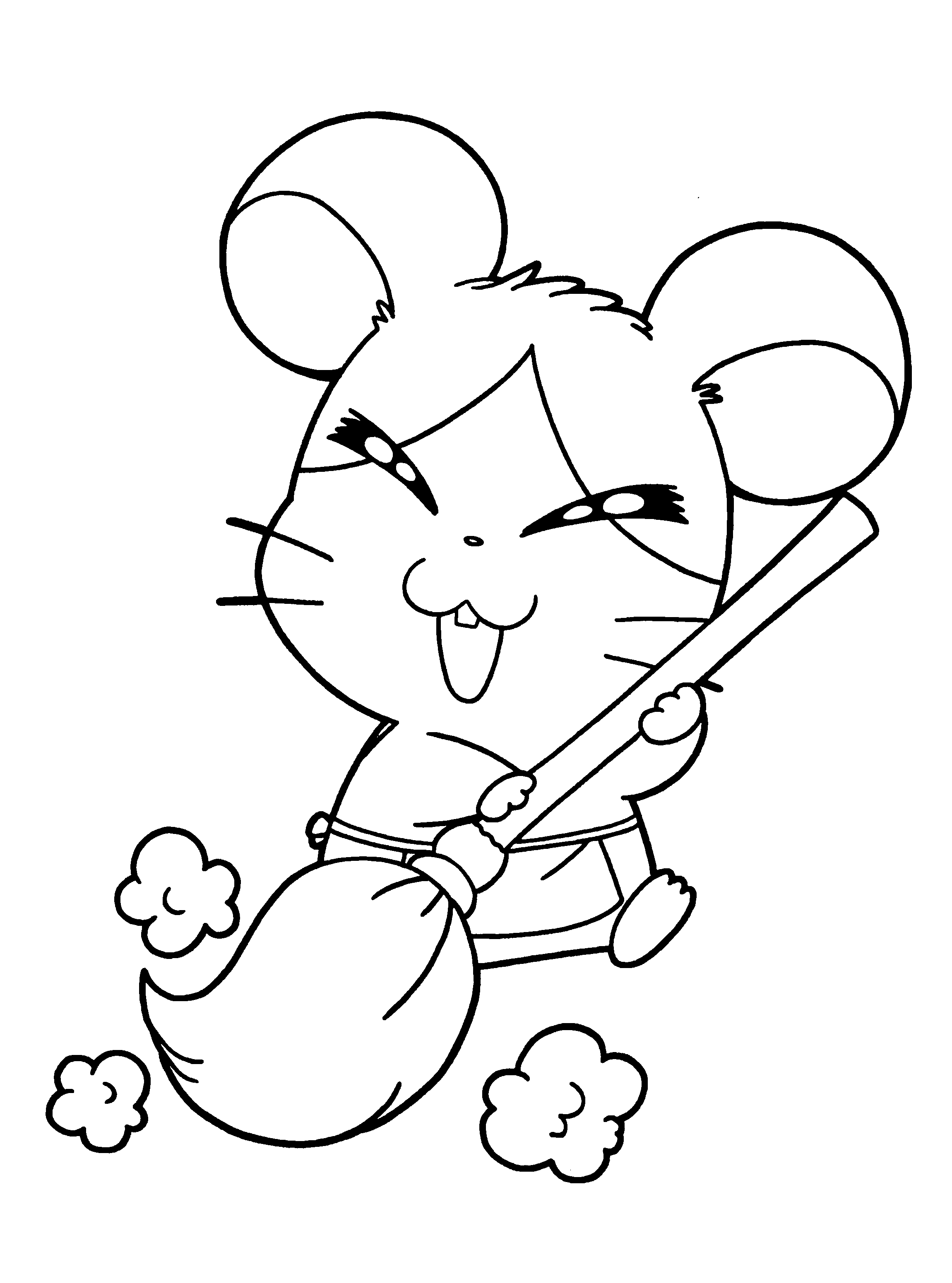 Hamtaro ausmalbilder