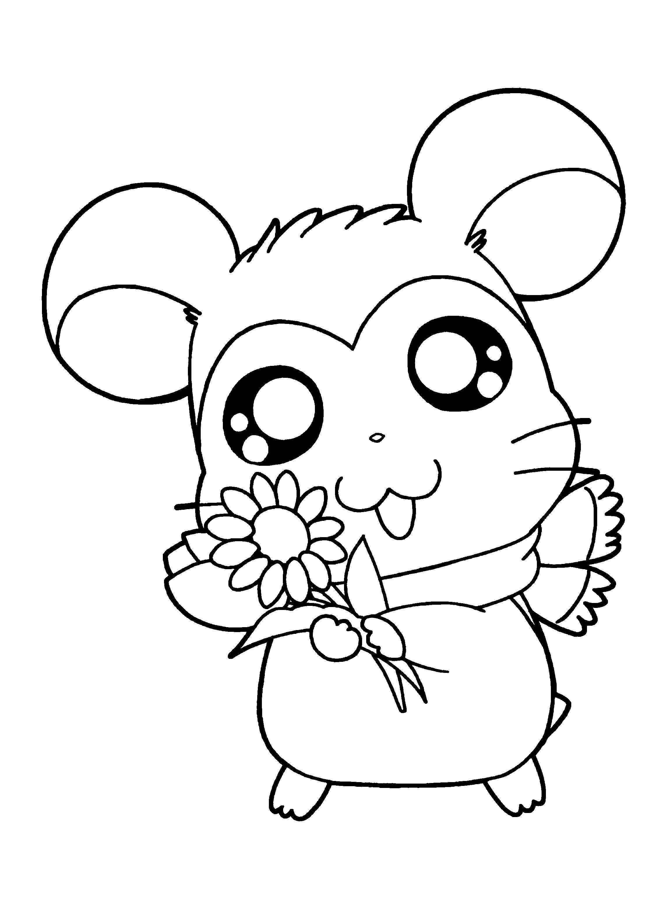 Hamtaro ausmalbilder