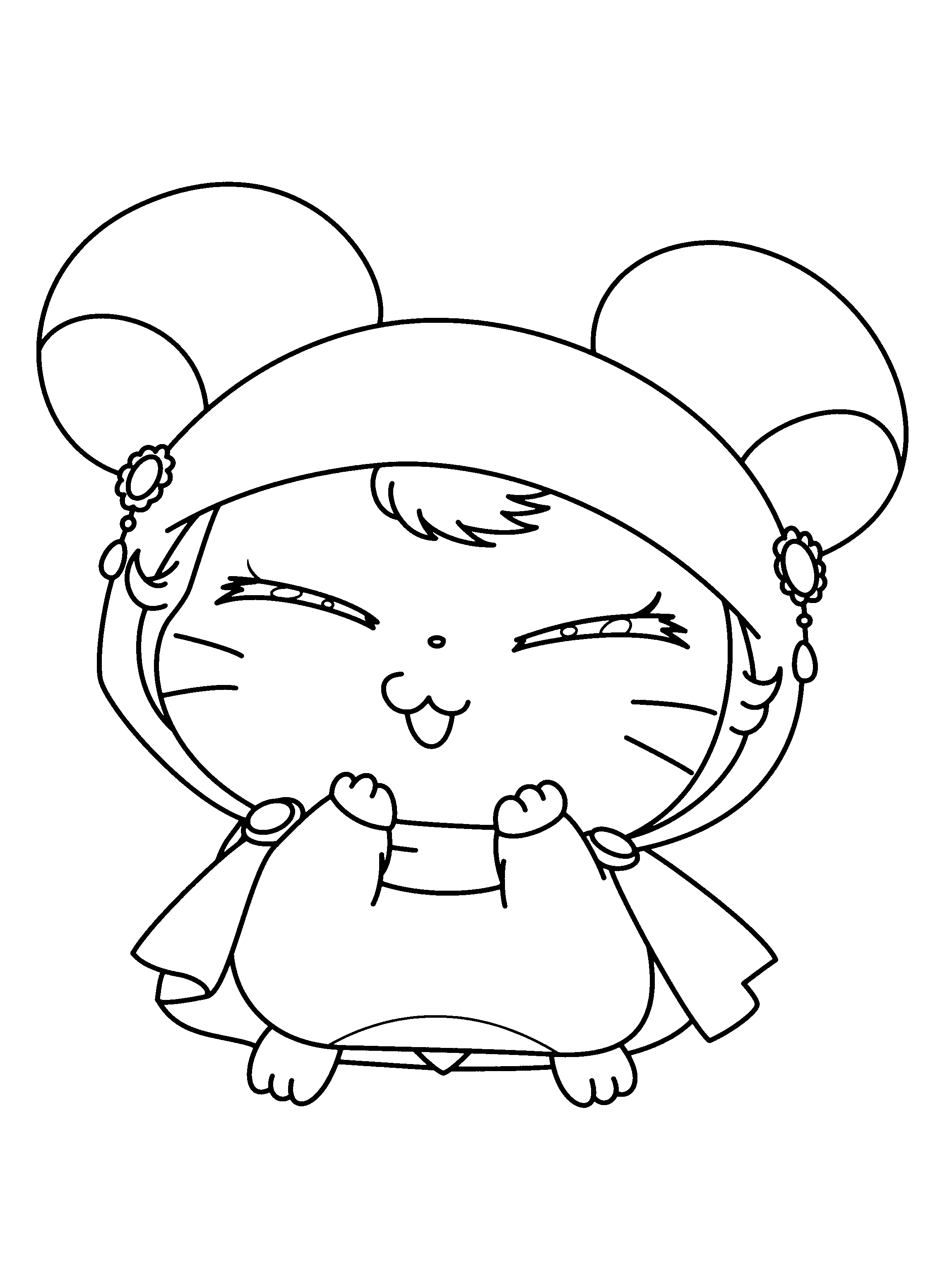 Hamtaro ausmalbilder