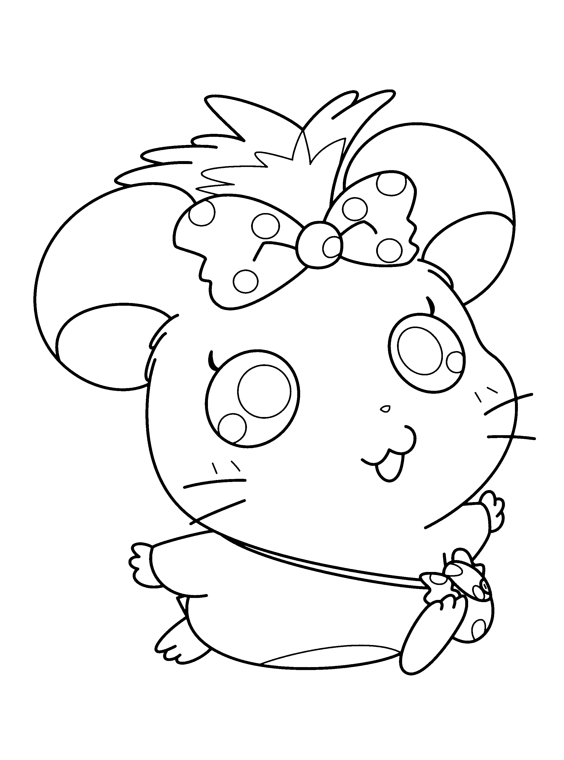 Hamtaro ausmalbilder