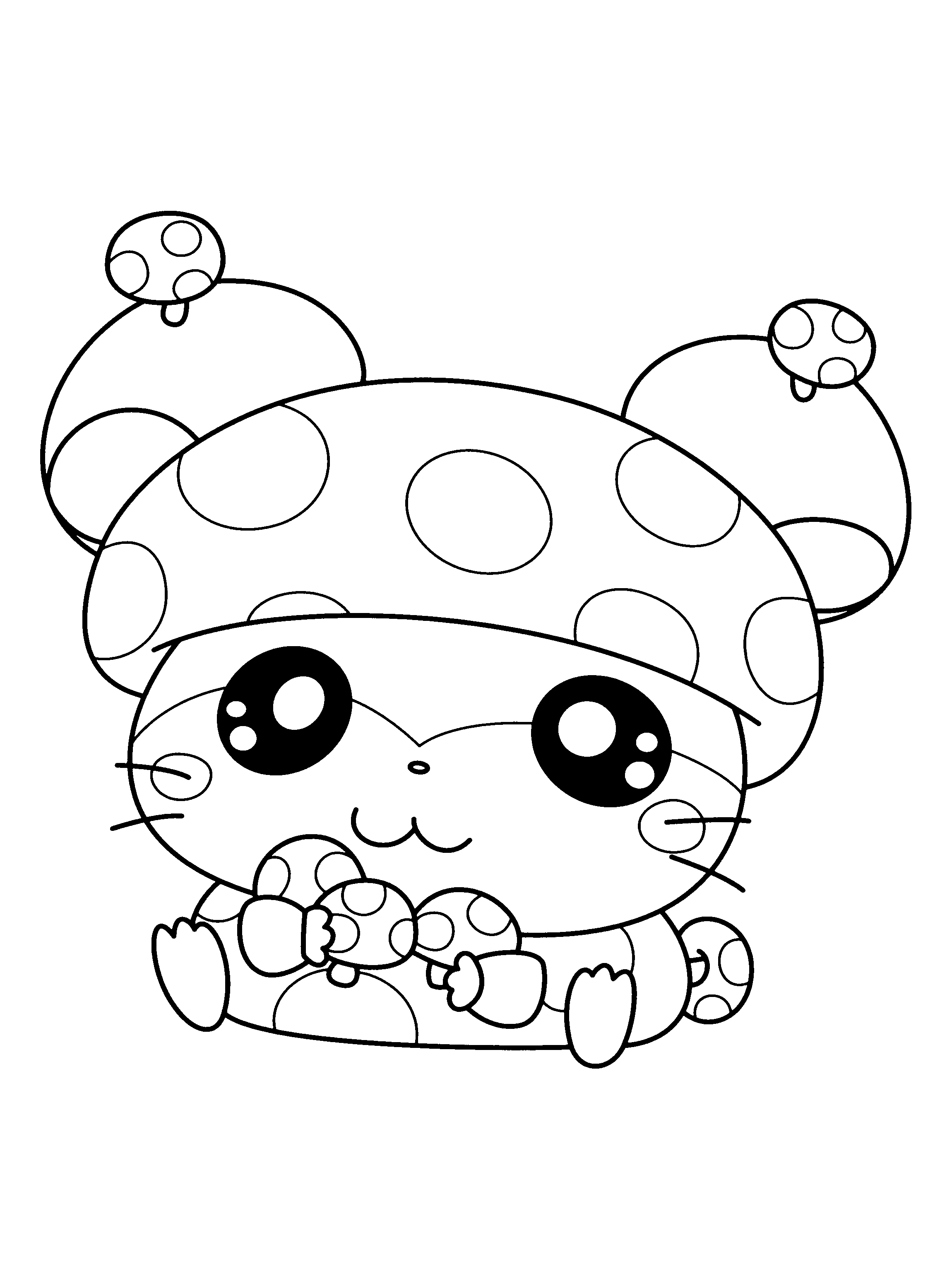 Hamtaro ausmalbilder