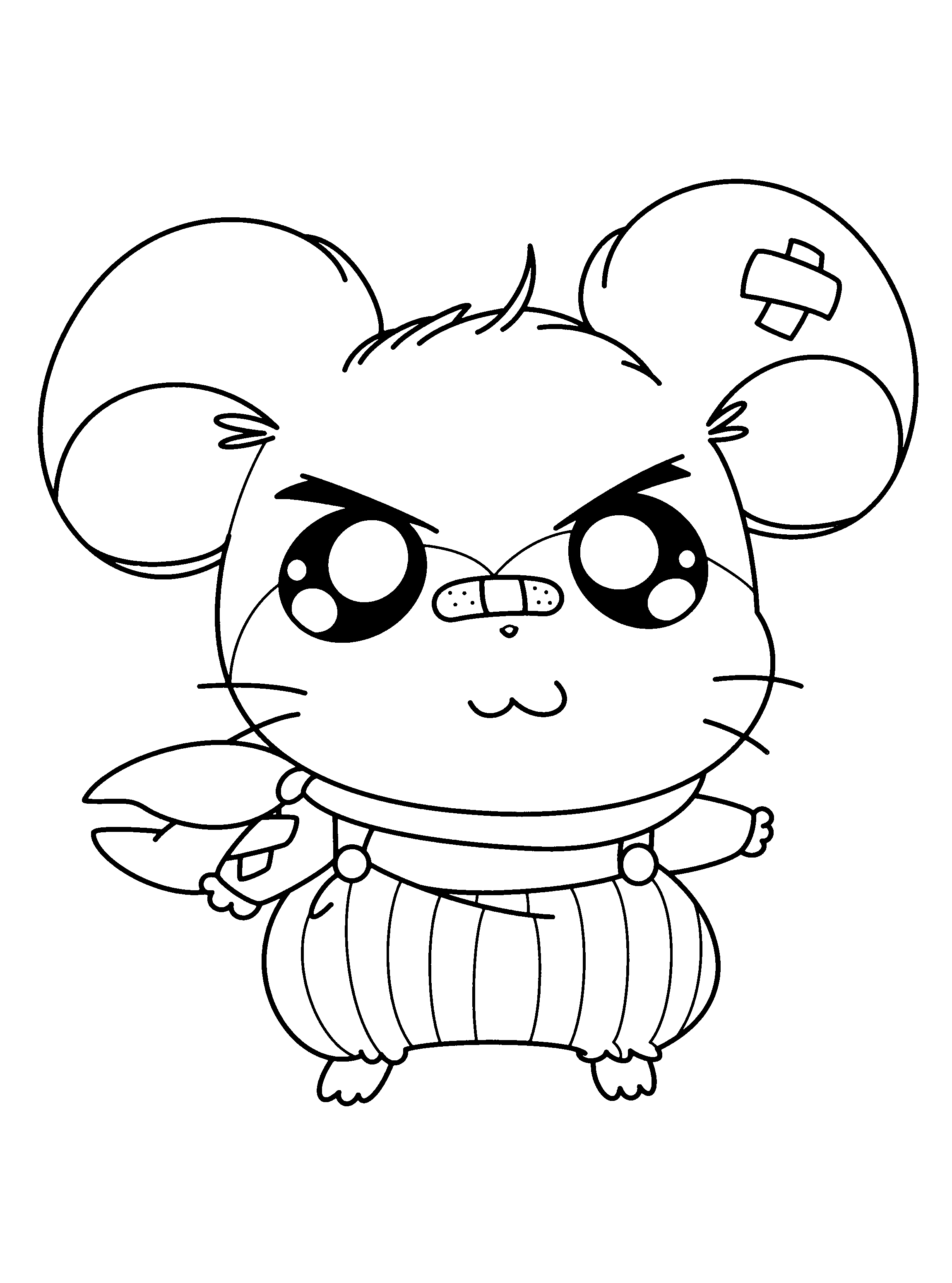 Hamtaro ausmalbilder