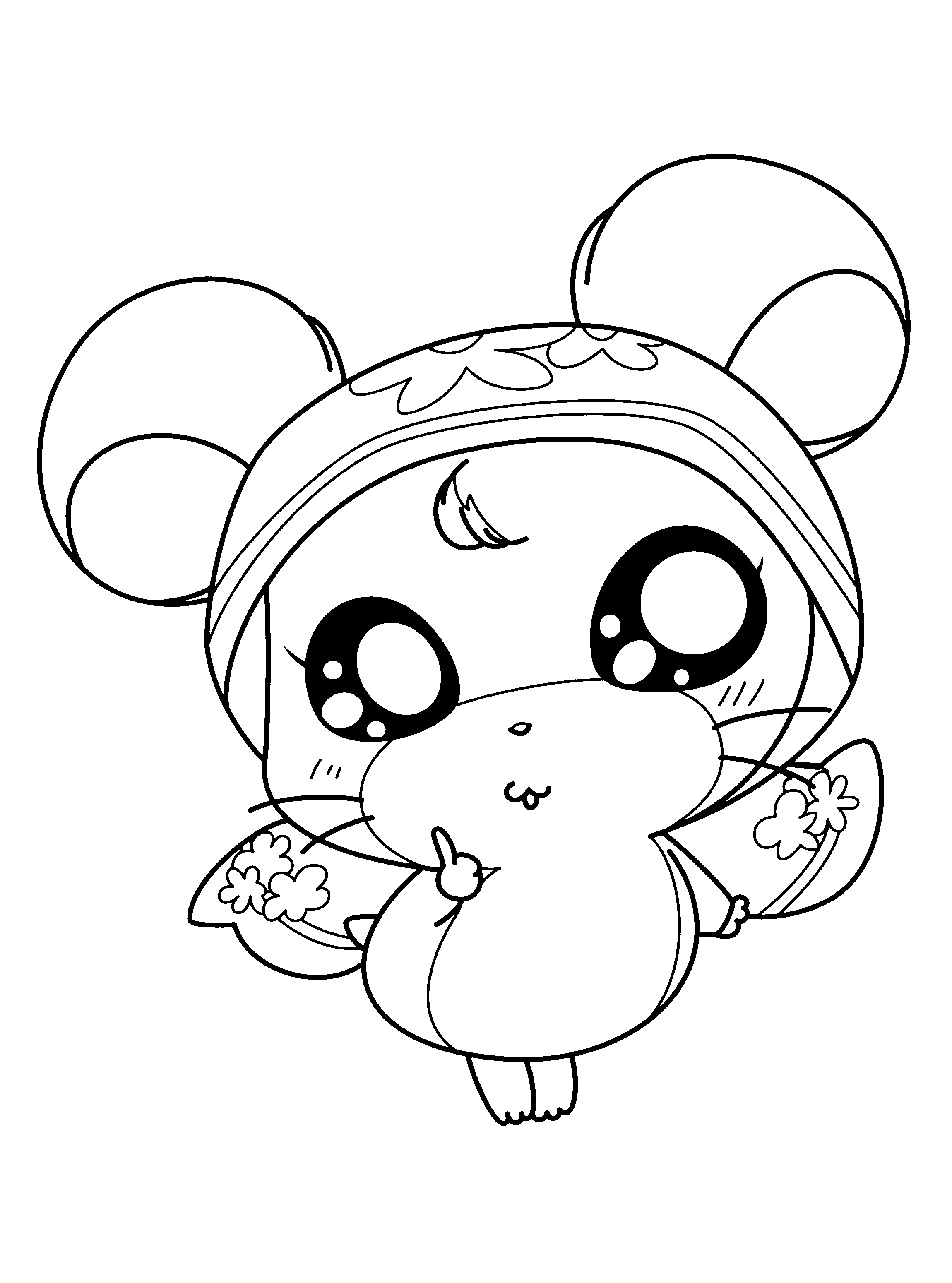 Hamtaro ausmalbilder