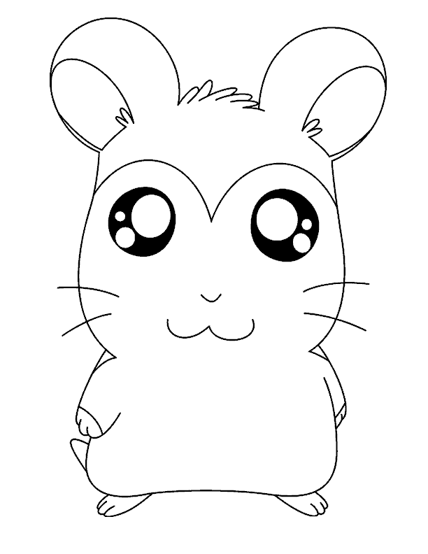 Hamtaro ausmalbilder