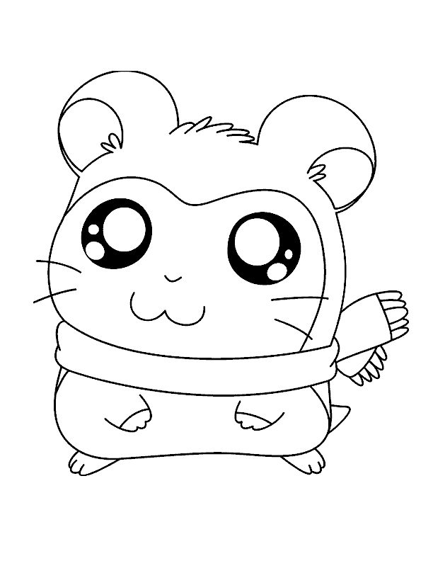 Hamtaro ausmalbilder