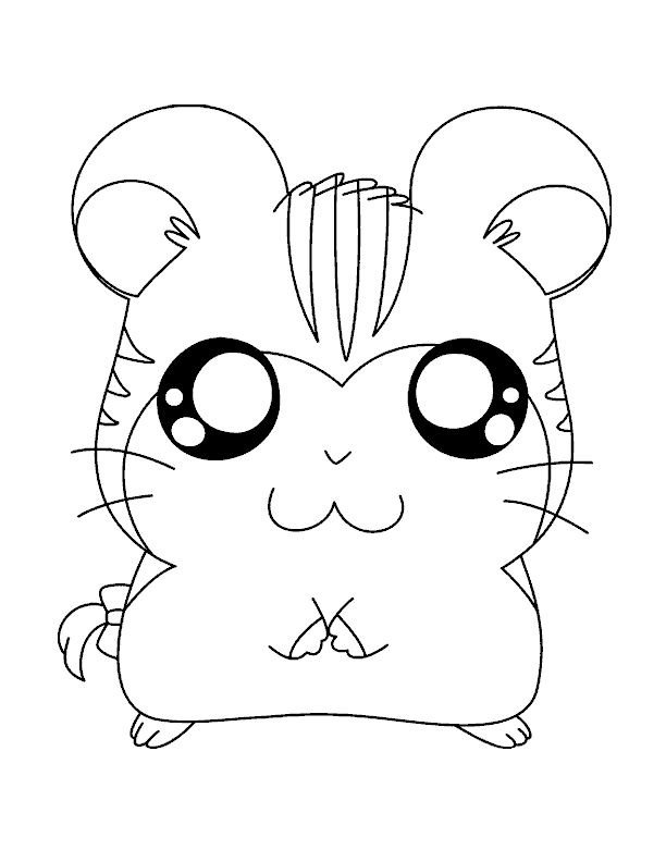 Hamtaro ausmalbilder