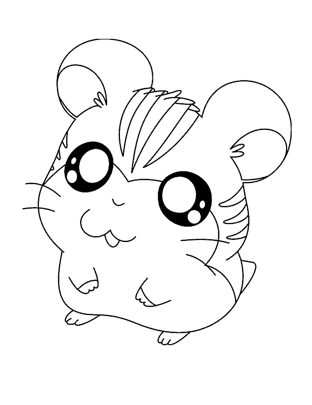 Hamtaro ausmalbilder