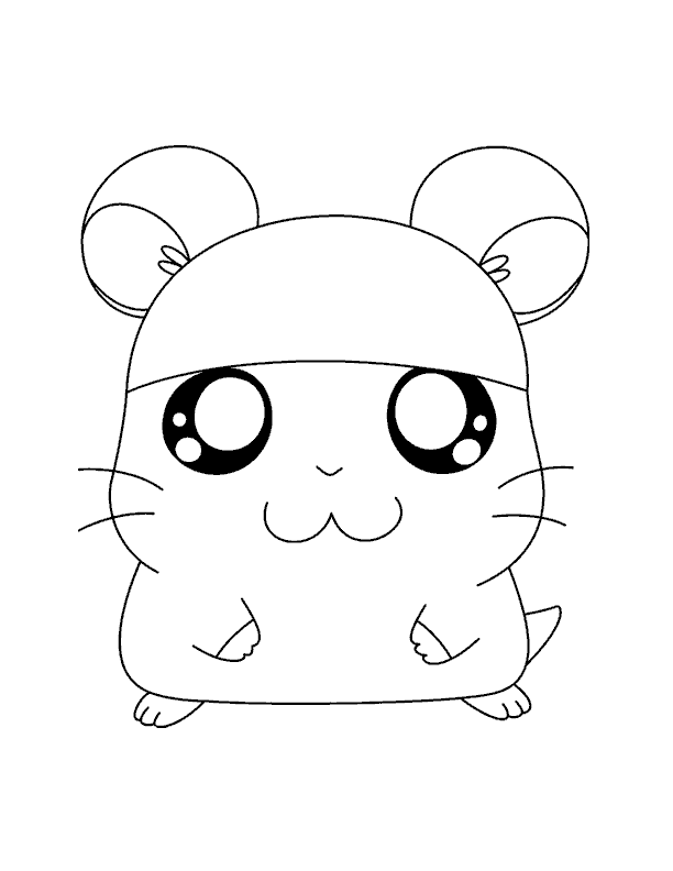 Hamtaro ausmalbilder