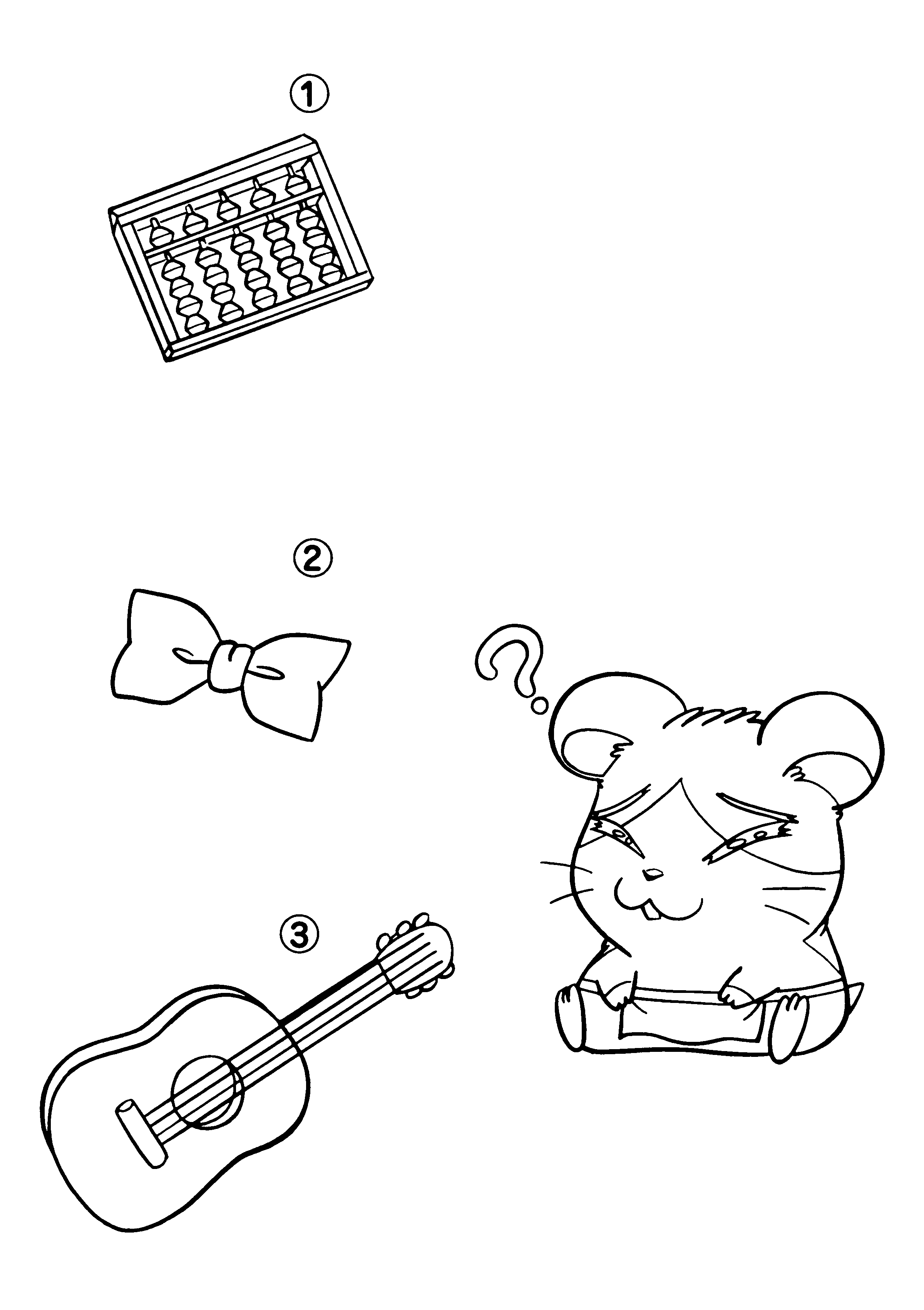 Hamtaro ausmalbilder