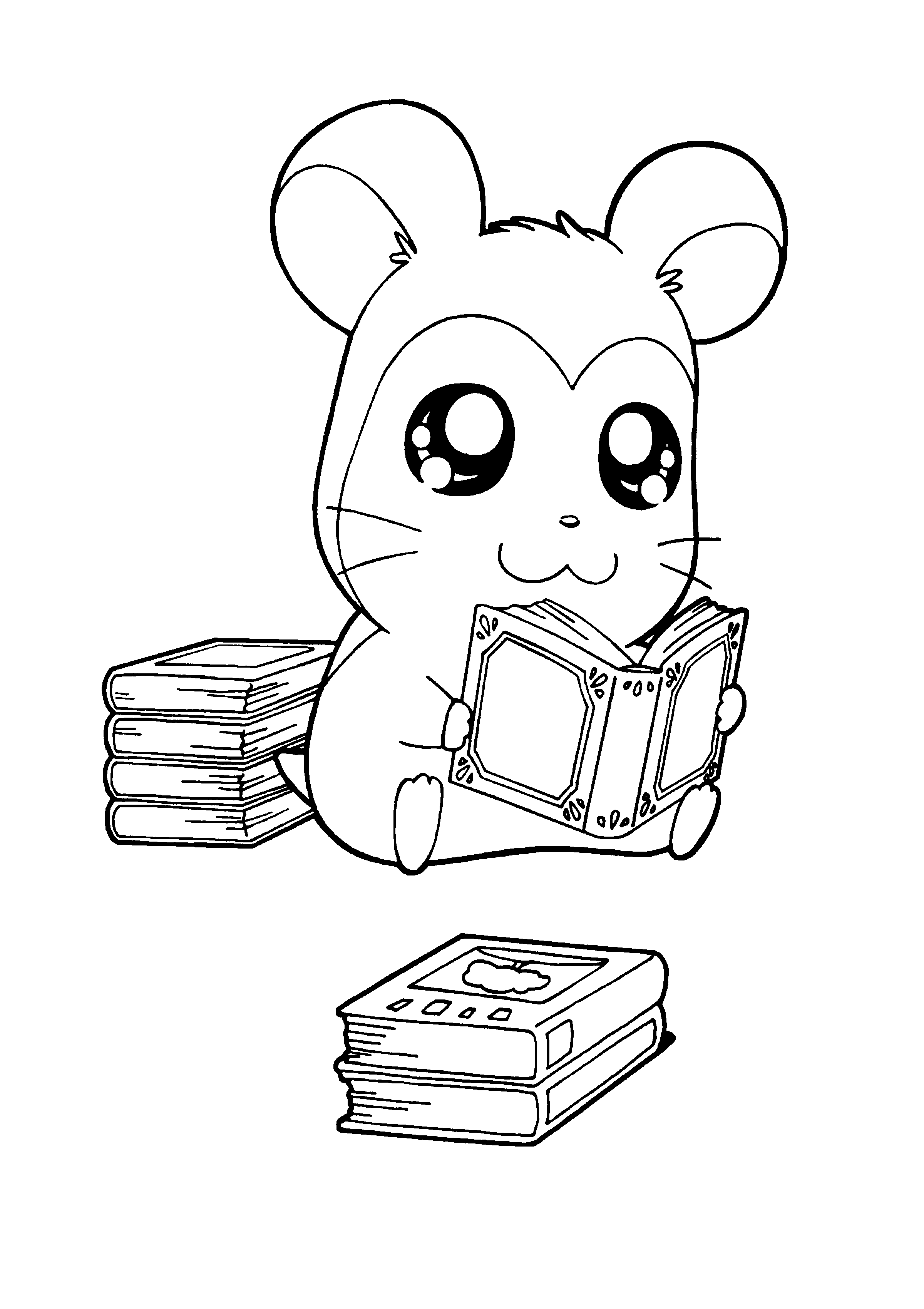 Hamtaro ausmalbilder