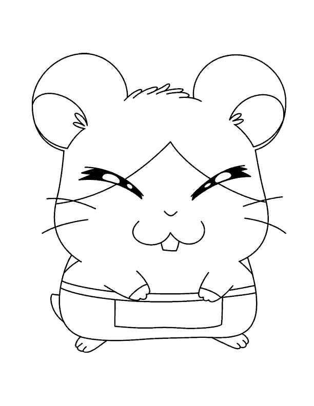 Hamtaro ausmalbilder