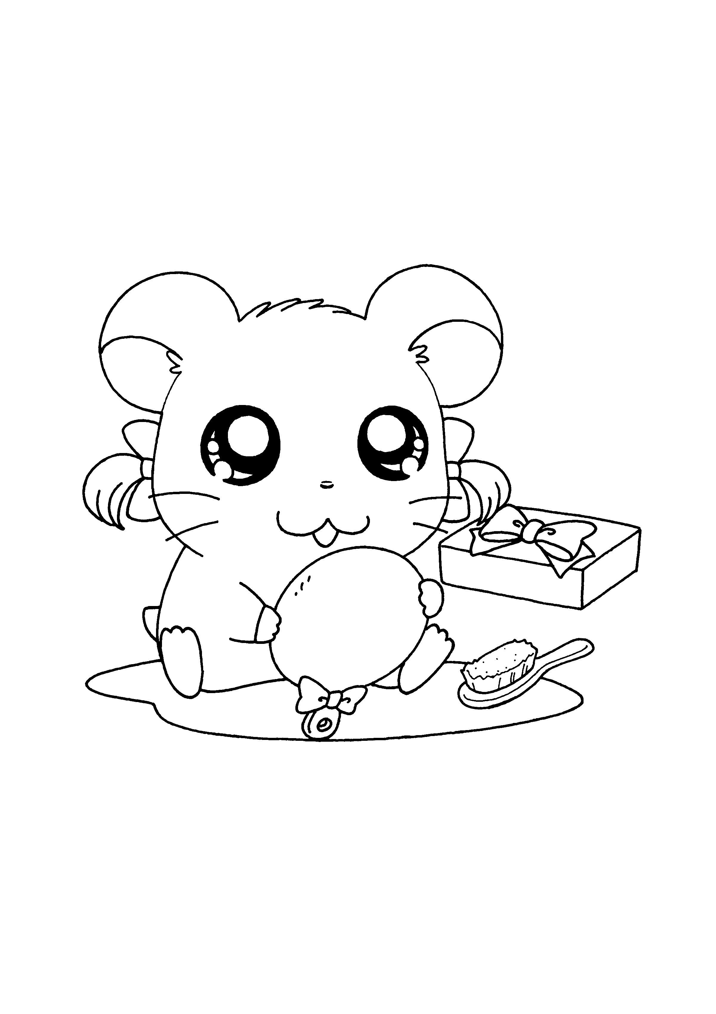 Hamtaro ausmalbilder